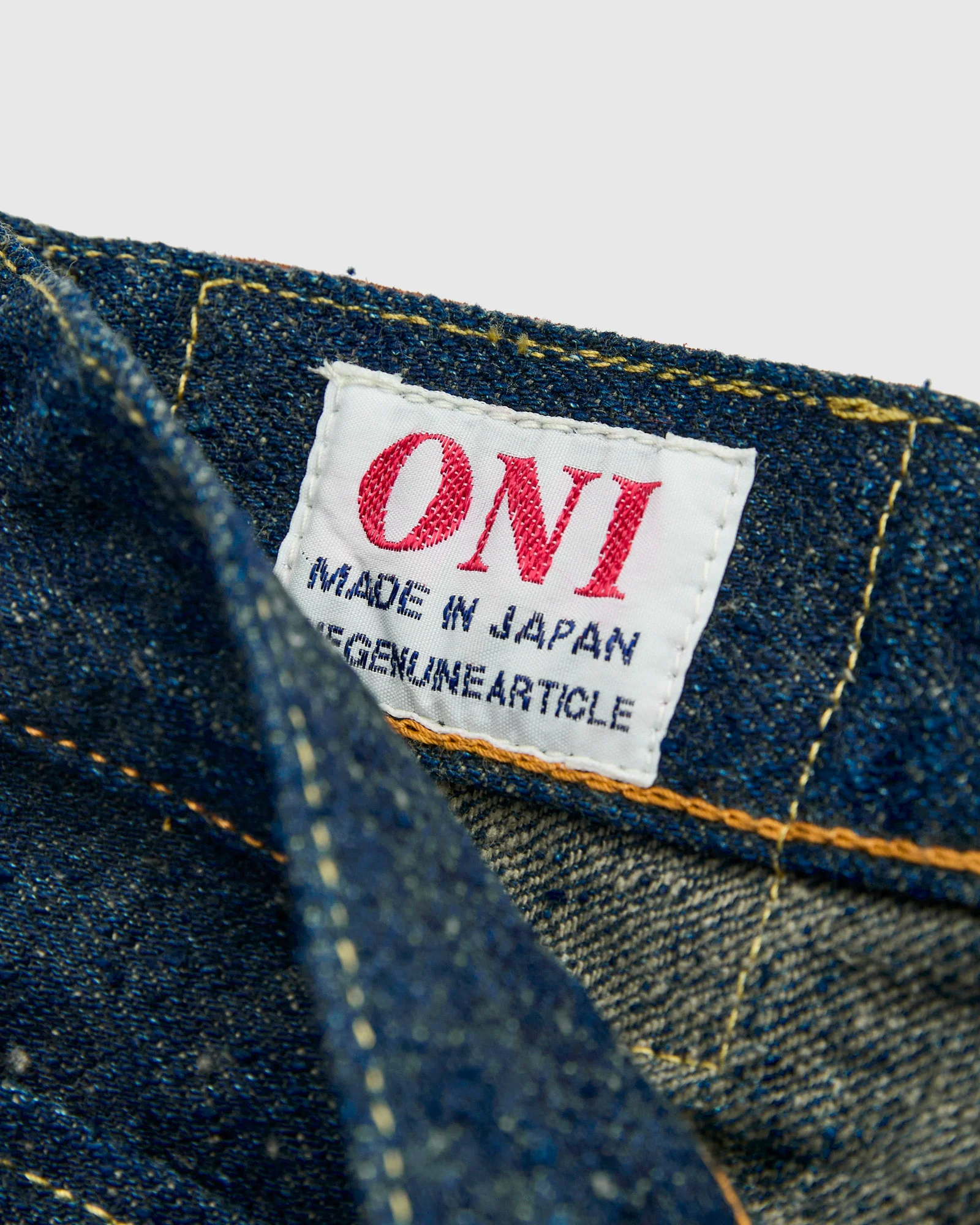 222CCD-GOLV "Crushed Concrete" 15oz Selvedge Denim - Super Wide Straight Fit - Image 8