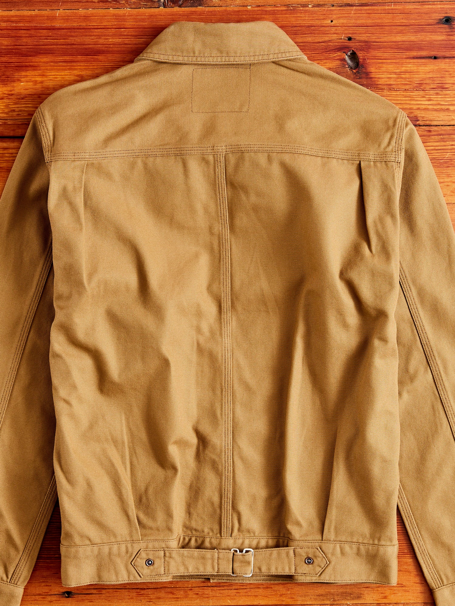 222WJ Duck Canvas Jacket in Brown - Image 10