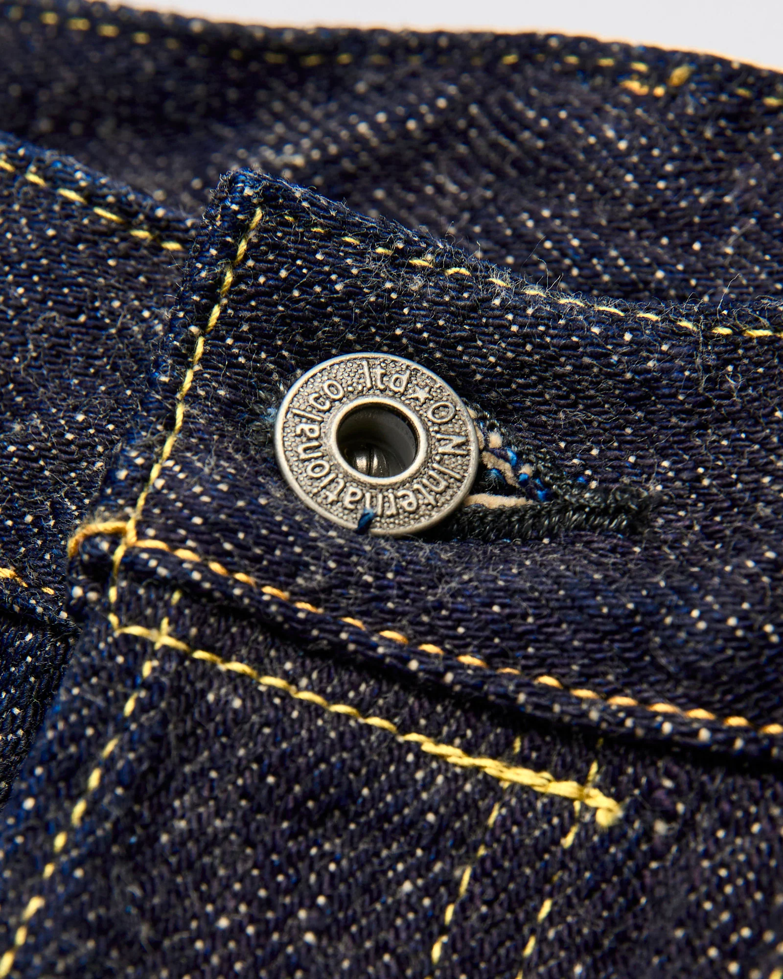246-DIZR "Dark Indigo Secret Denim" 20oz Selvedge Denim - Clean Straight Fit - Image 6