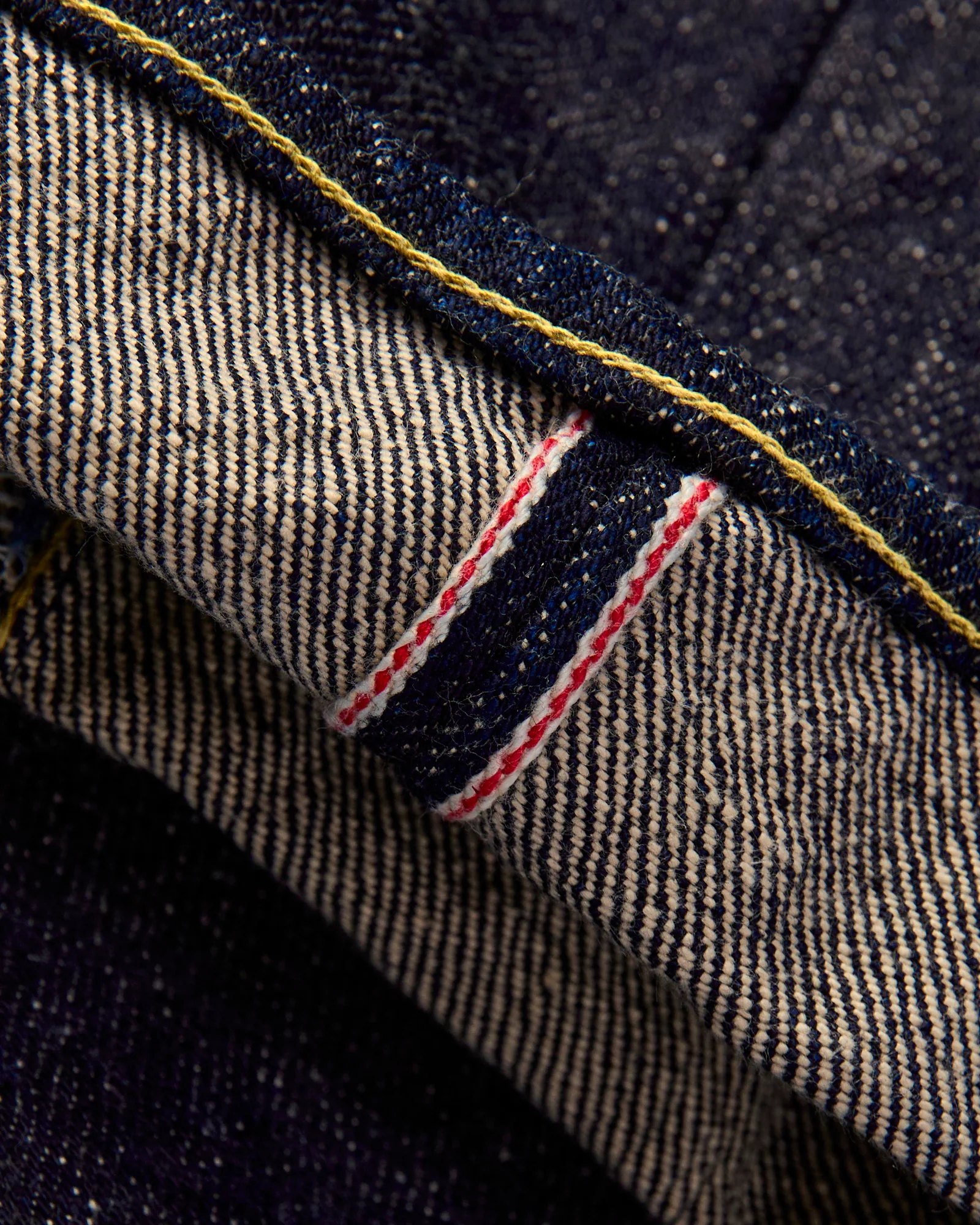 246-DIZR "Dark Indigo Secret Denim" 20oz Selvedge Denim - Clean Straight Fit - Image 8