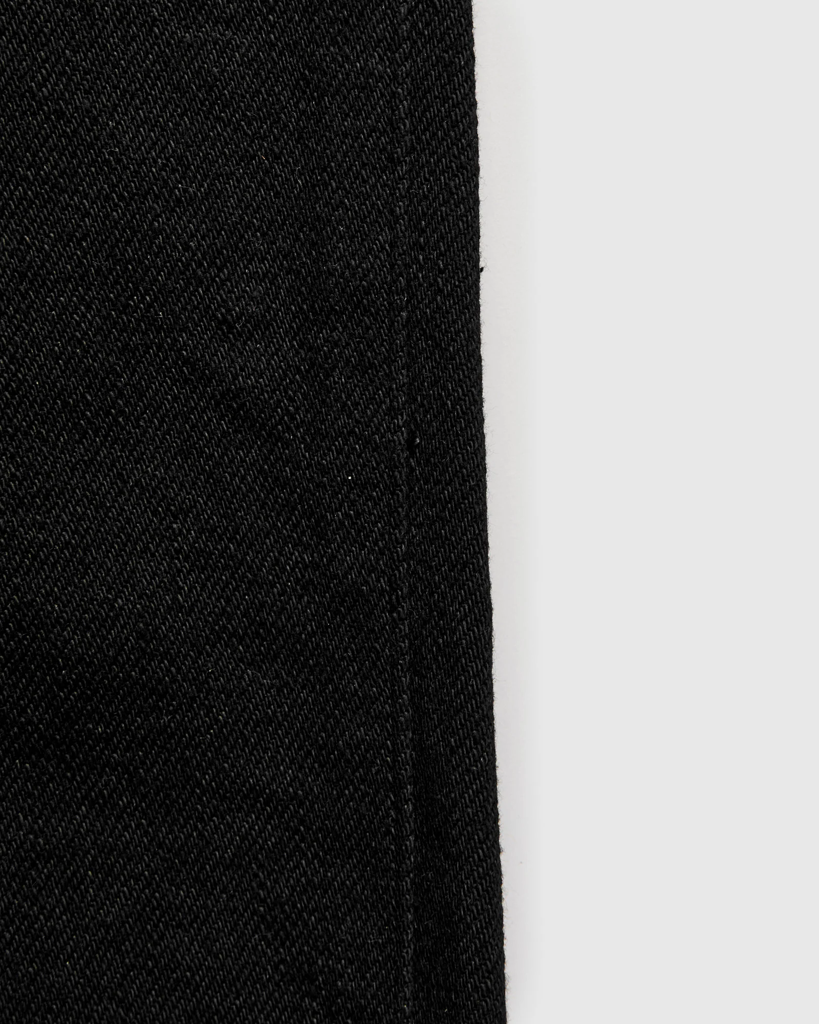 246ZR-BKBK "Secret Black" 20oz Selvedge Denim - Clean Straight Fit - Image 10