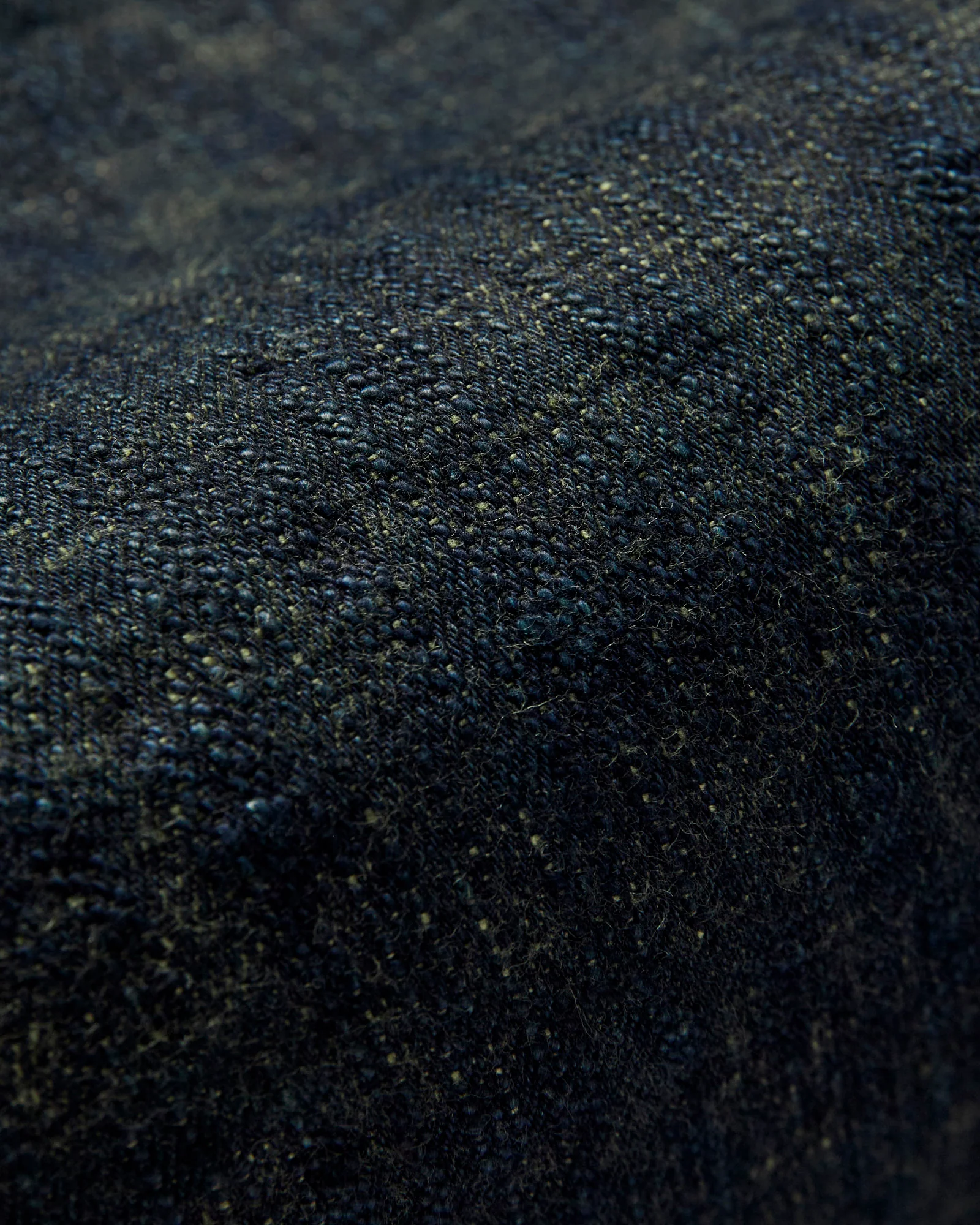 277-Bumpy "Kusaki Green Overdye" 17oz Selvedge Denim - Just-Right Straight Fit - Image 9
