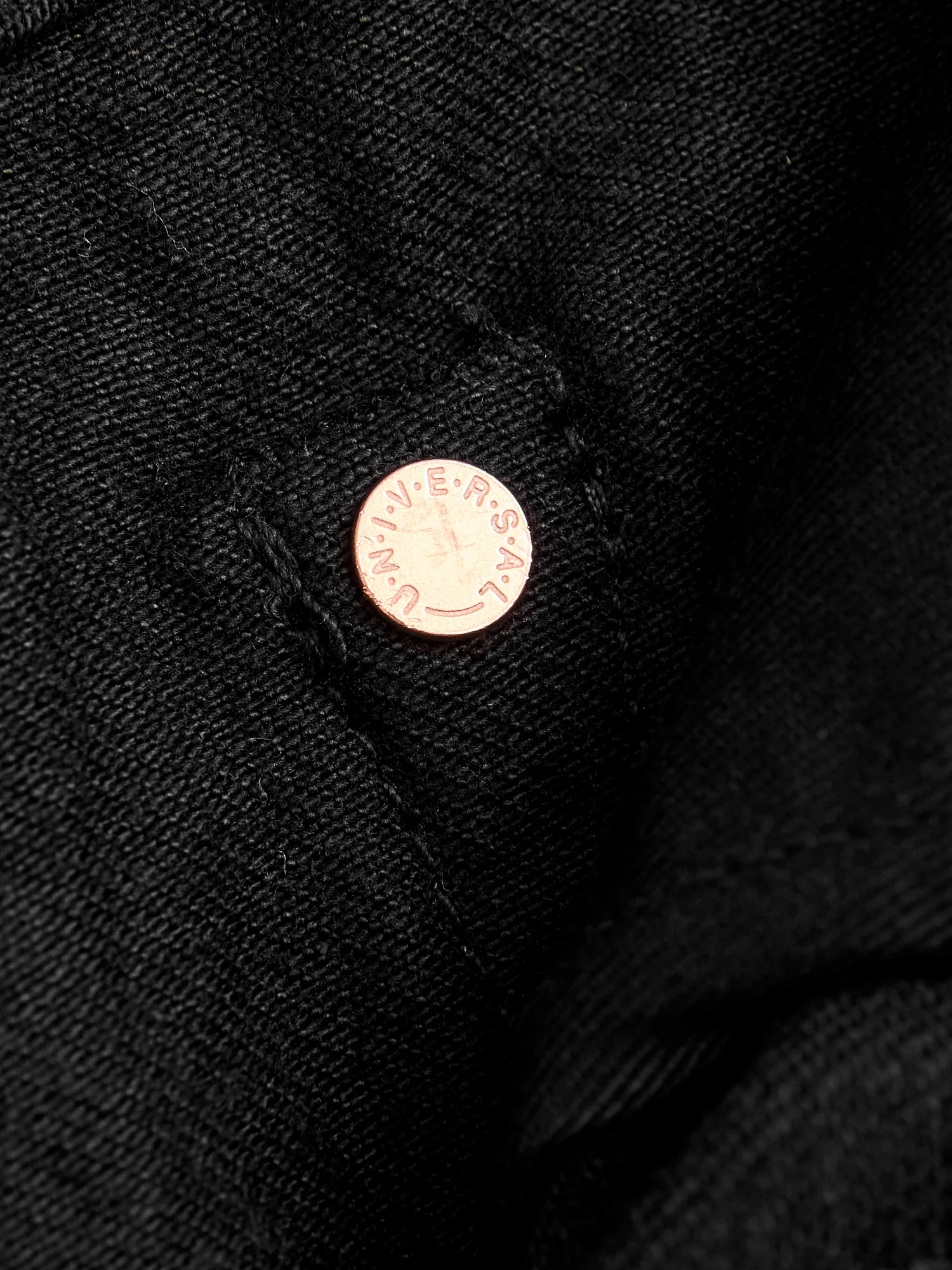 286-13BK "Jet Black" 13oz Selvedge Denim - Clean Straight Fit - Image 10
