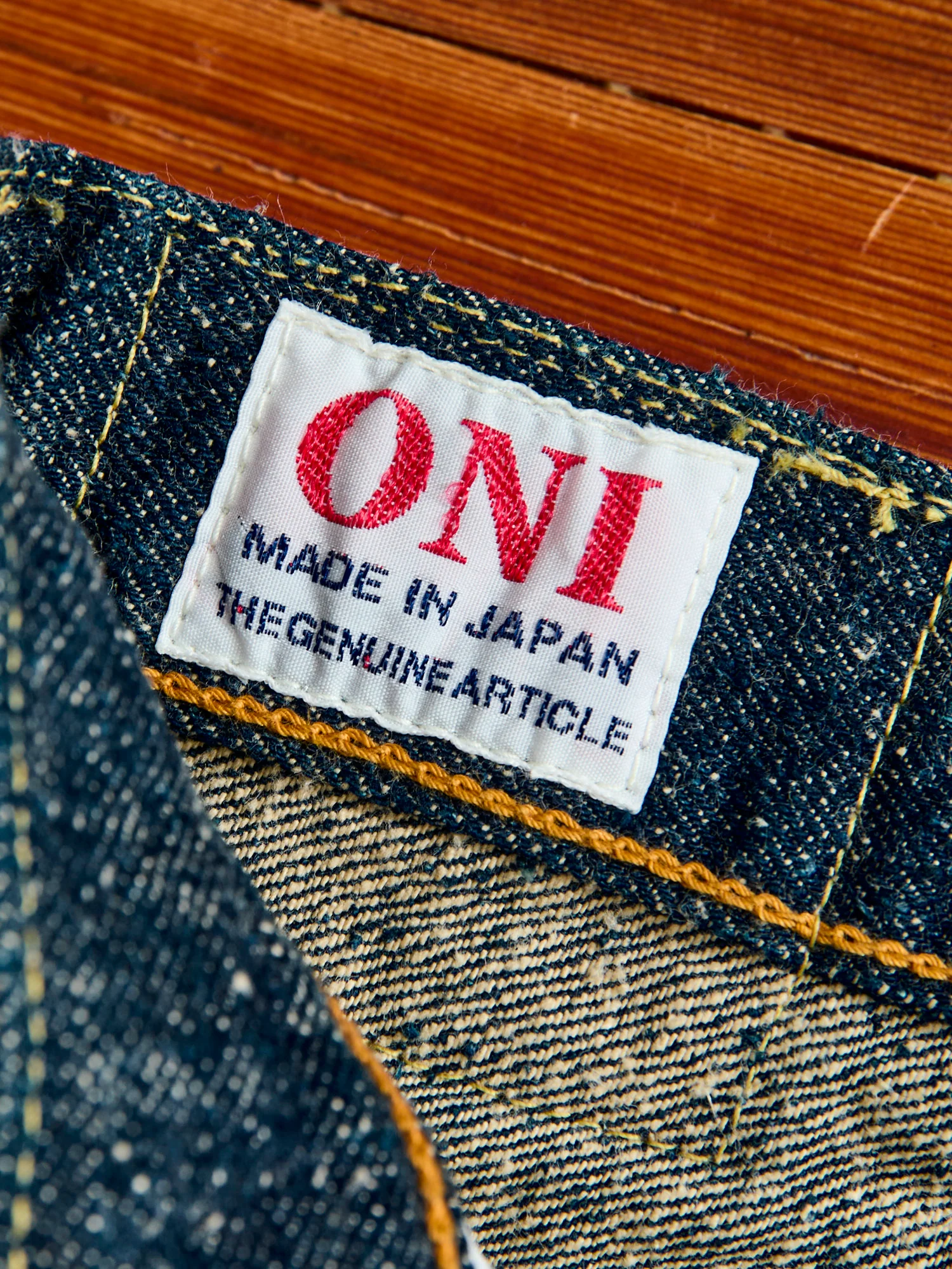 288-CCD "Crushed Concrete" 15oz Selvedge Denim - Classic Straight Fit - Image 11