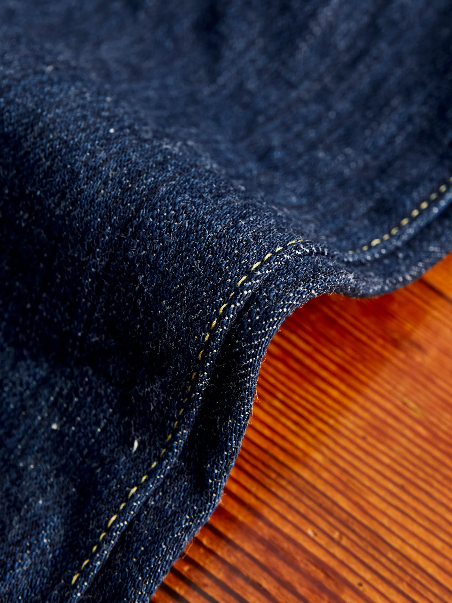 288 "Kiwami" 16oz Natural Indigo Selvedge Denim - Classic Straight Fit - Image 9