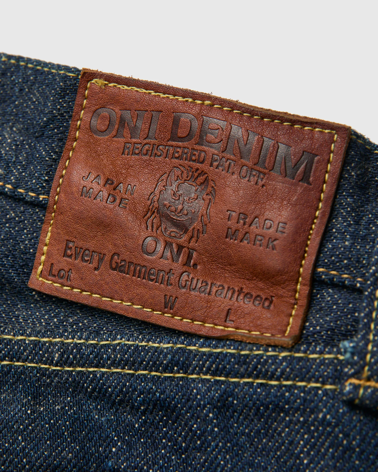 288ZR "Secret Denim – Beige Kabuki" 20oz Selvedge Denim - Classic Straight Fit - Image 6