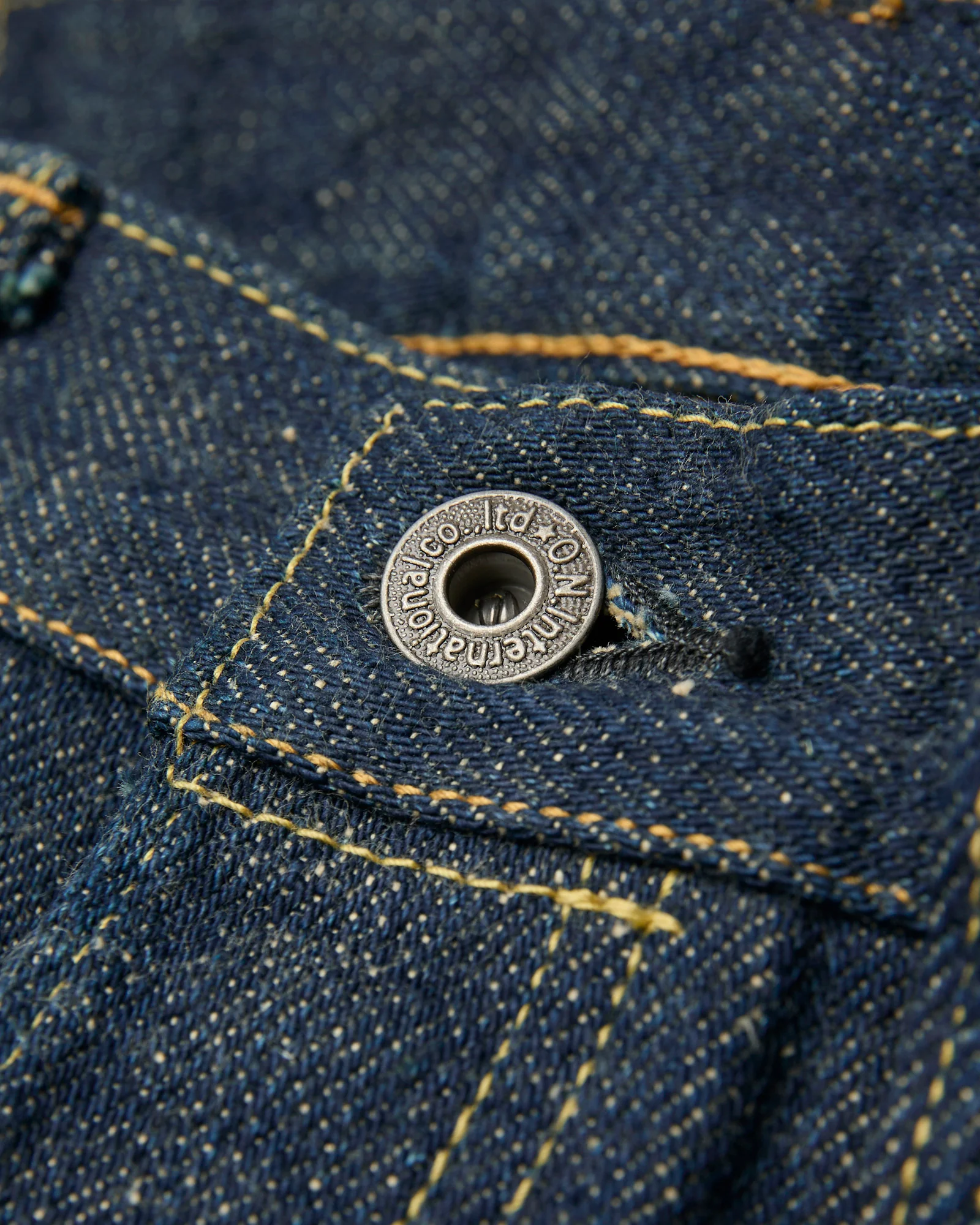 288ZR "Secret Denim – Beige Kabuki" 20oz Selvedge Denim - Classic Straight Fit - Image 9