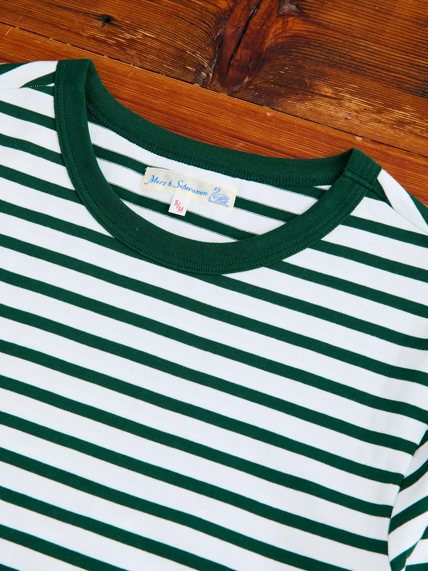 2M14 "Good Originals" 6.8oz Relaxed T-Shirt in Green/White - Image 3