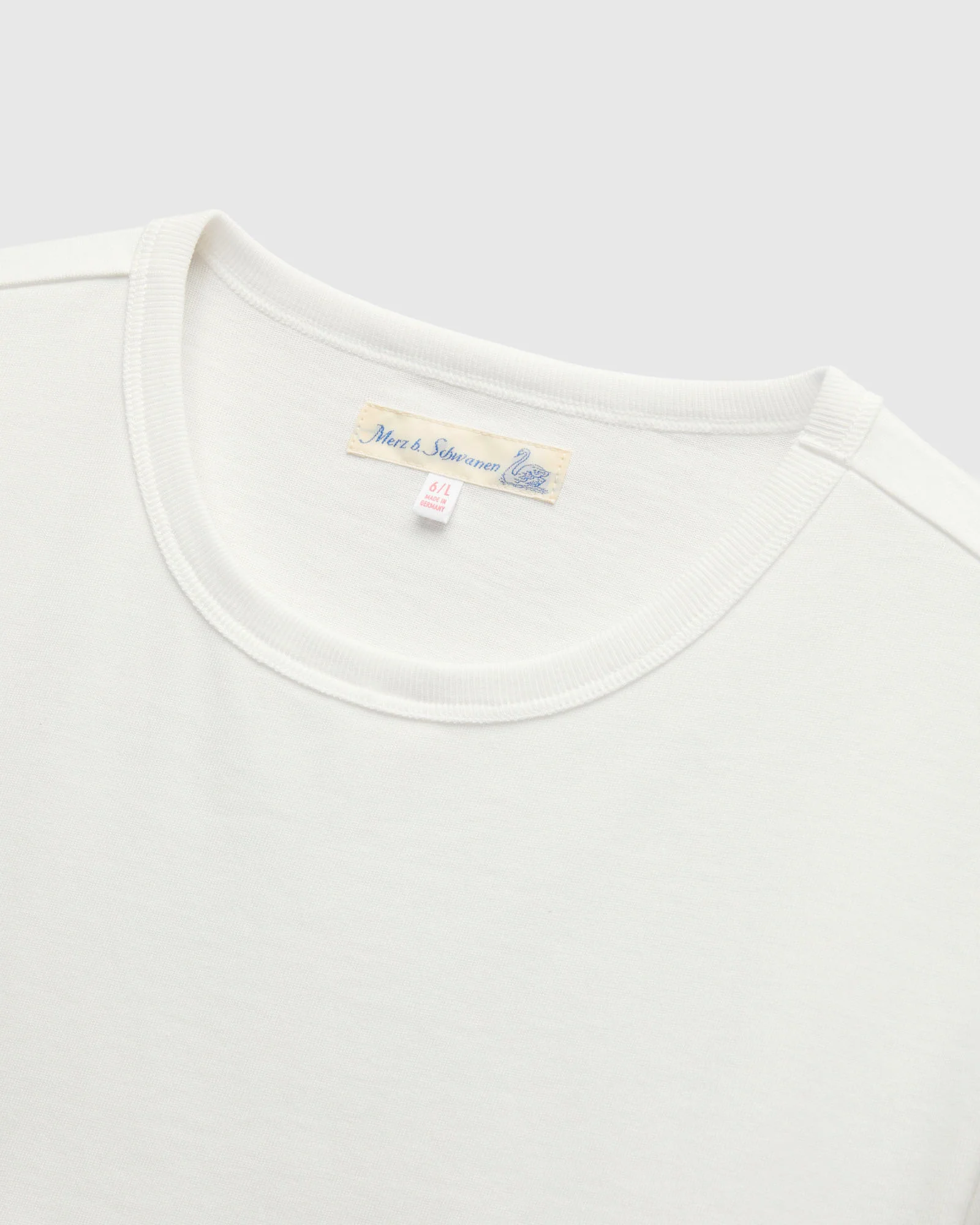 2M15 "Good Originals" Vintage Machine 6.8oz Jersey T-Shirt in White - Image 3