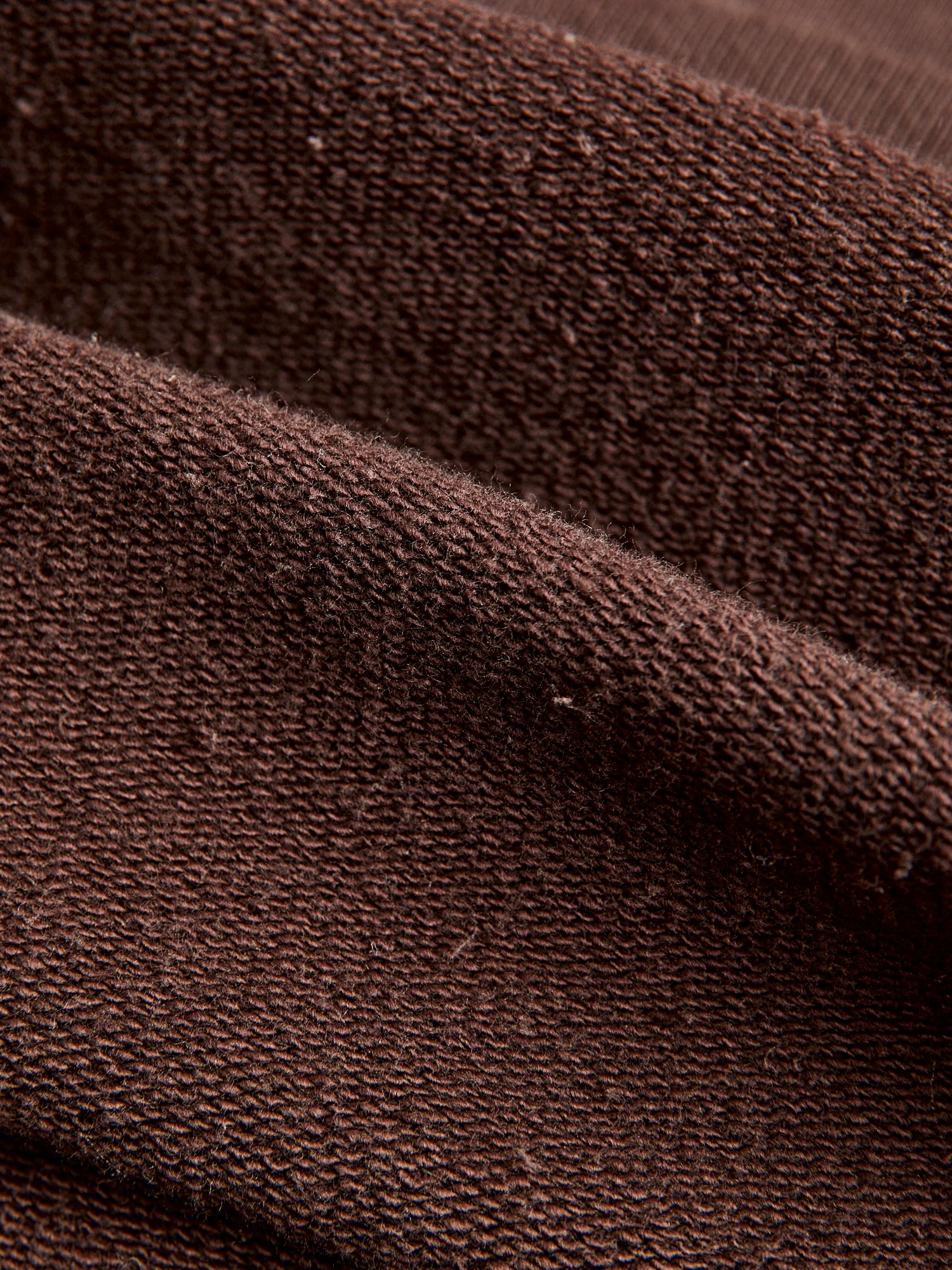 3S48 "Good Originals" Heavyweight Loopwheel Sweatshirt in Coffee - Image 8