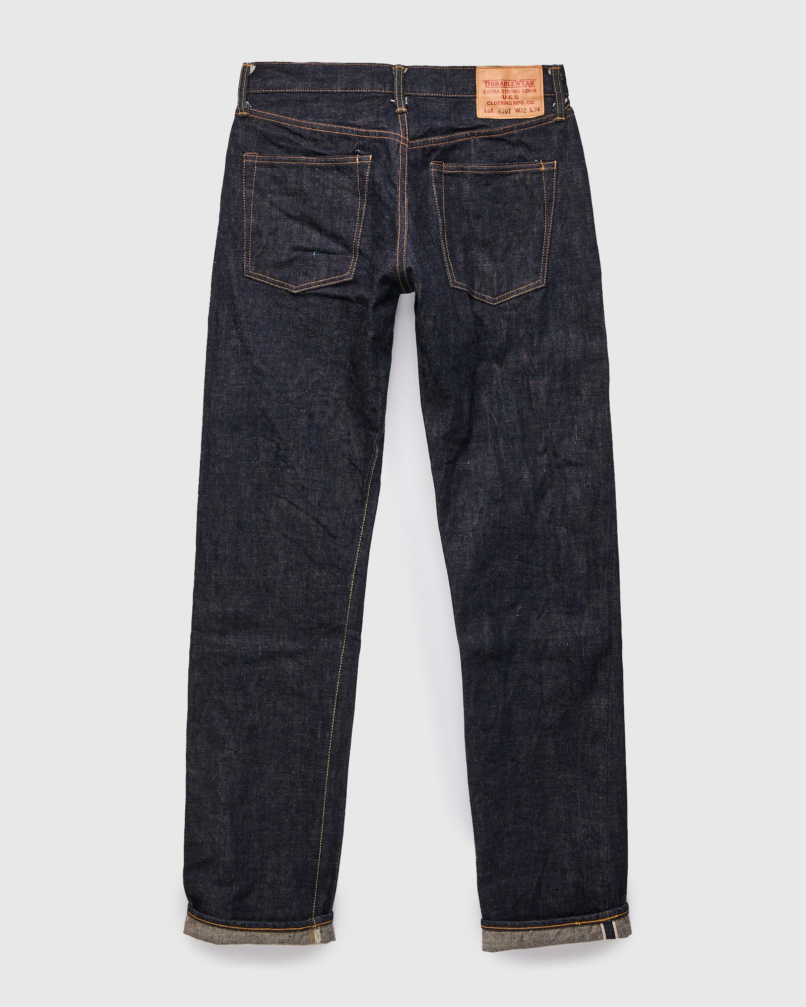 400T 14.9oz Selvedge Denim - Ivy Tapered Leg Fit - Image 3