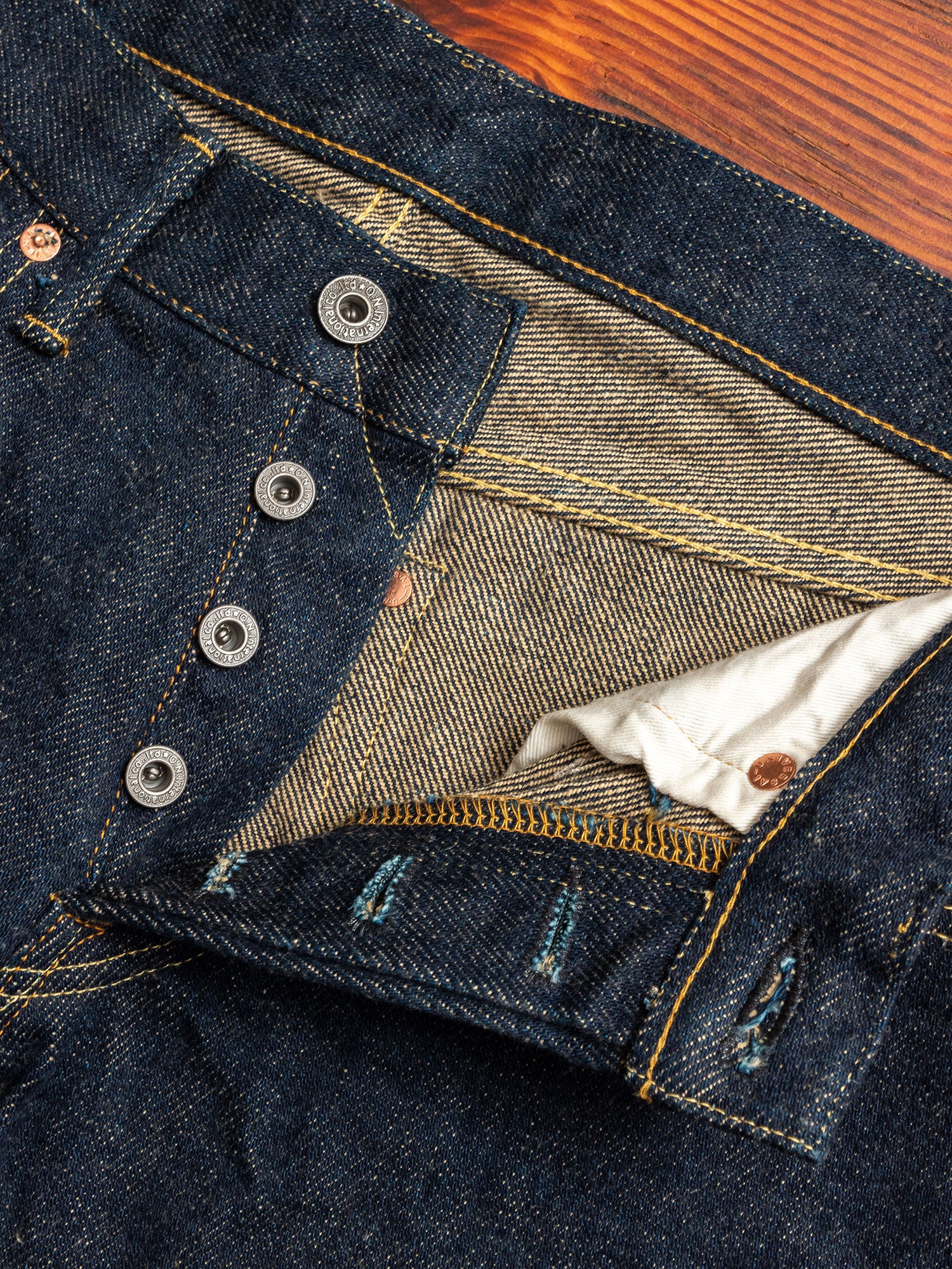 506ZR "Secret Denim" 20oz Selvedge Denim - Tight Straight Fit - Image 6