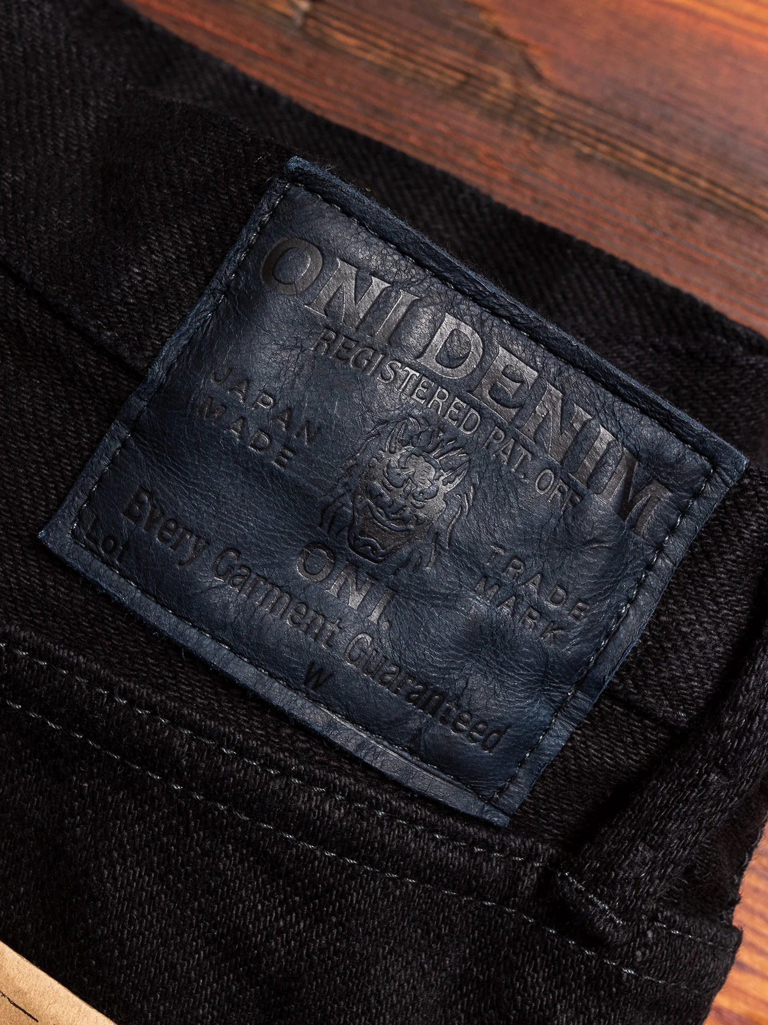 546AIZ "Aizumi x Black Secret" 20oz Selvedge Denim - Slim Straight Fit - Image 3