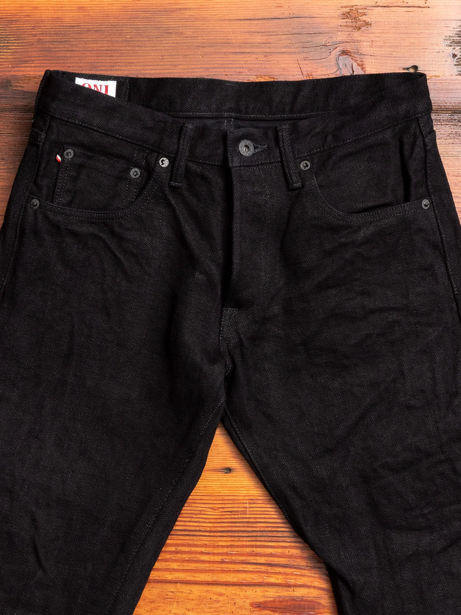 546AIZ "Aizumi x Black Secret" 20oz Selvedge Denim - Slim Straight Fit - Image 4
