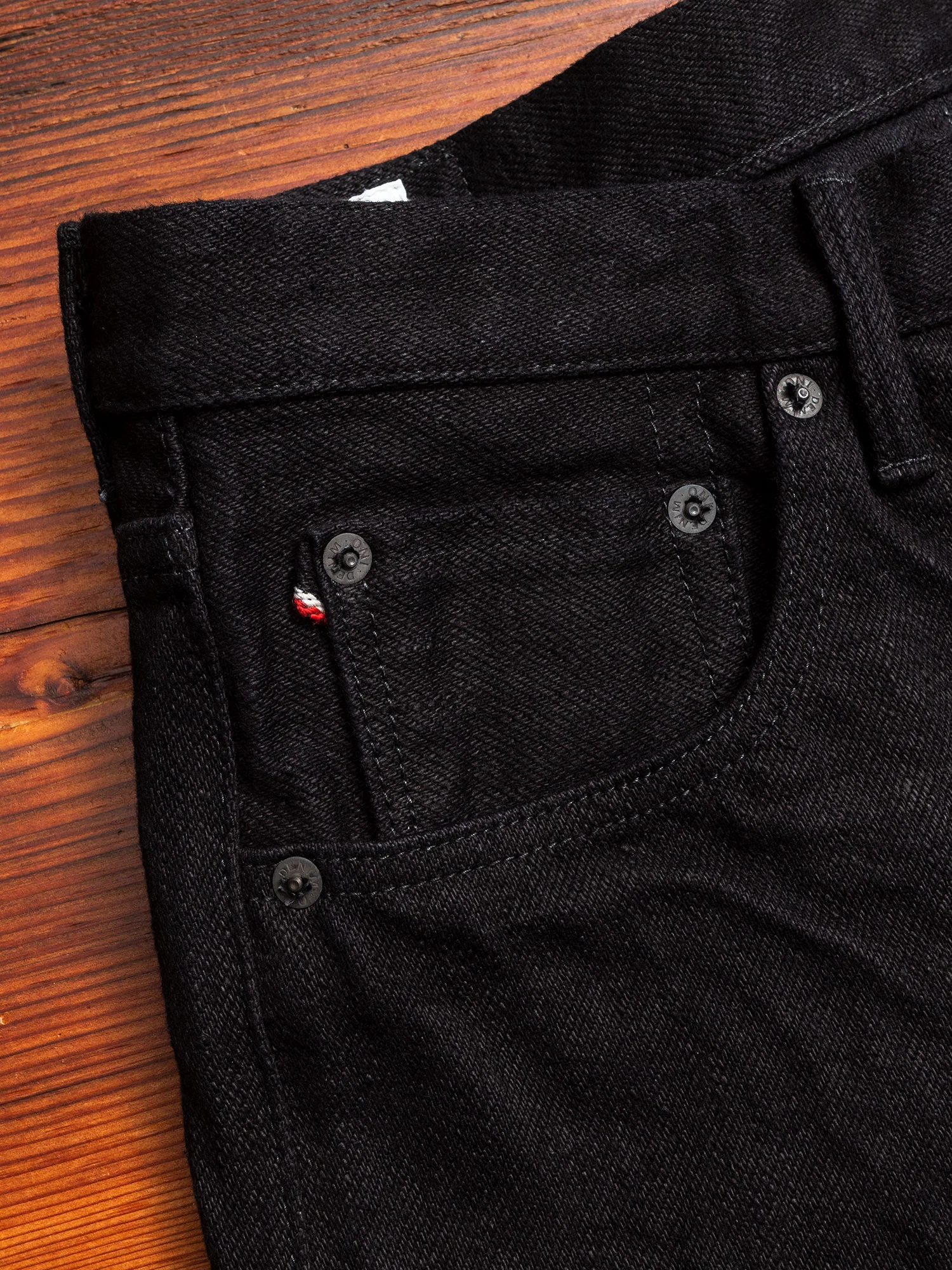 546AIZ "Aizumi x Black Secret" 20oz Selvedge Denim - Slim Straight Fit - Image 5
