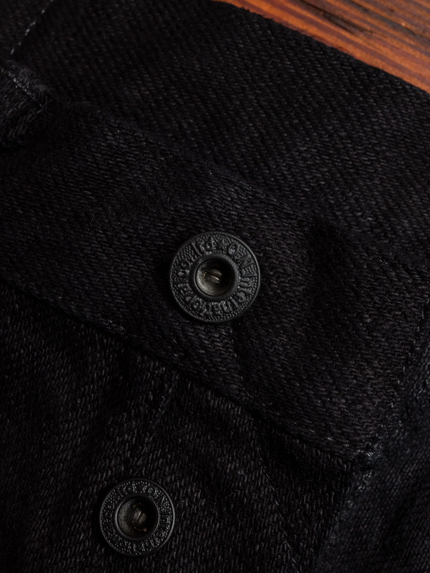 546AIZ "Aizumi x Black Secret" 20oz Selvedge Denim - Slim Straight Fit - Image 7