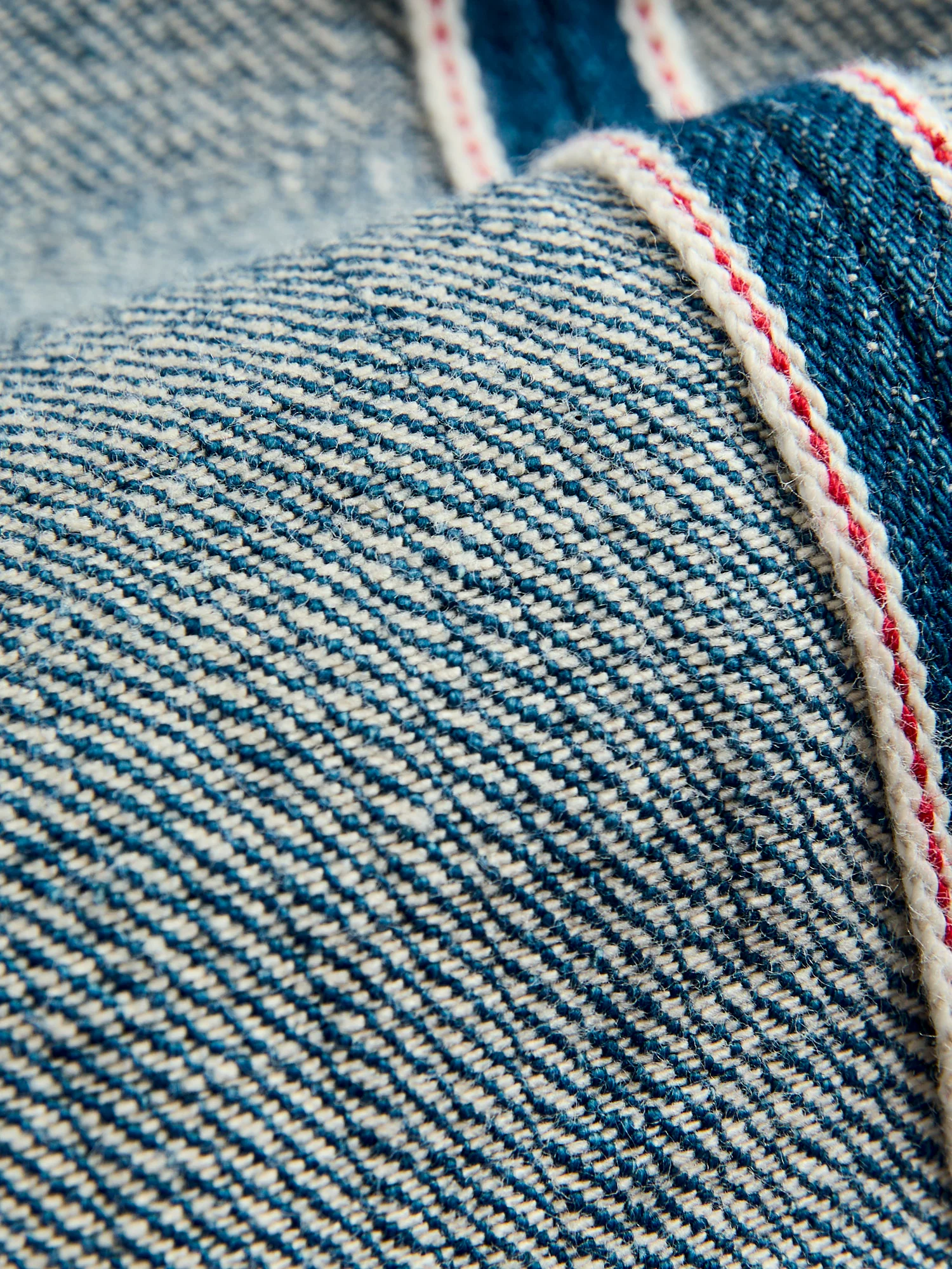 570-OFBD "Old Fade Blue" 13.7oz Selvedge Denim - Classic Straight Fit - Image 17