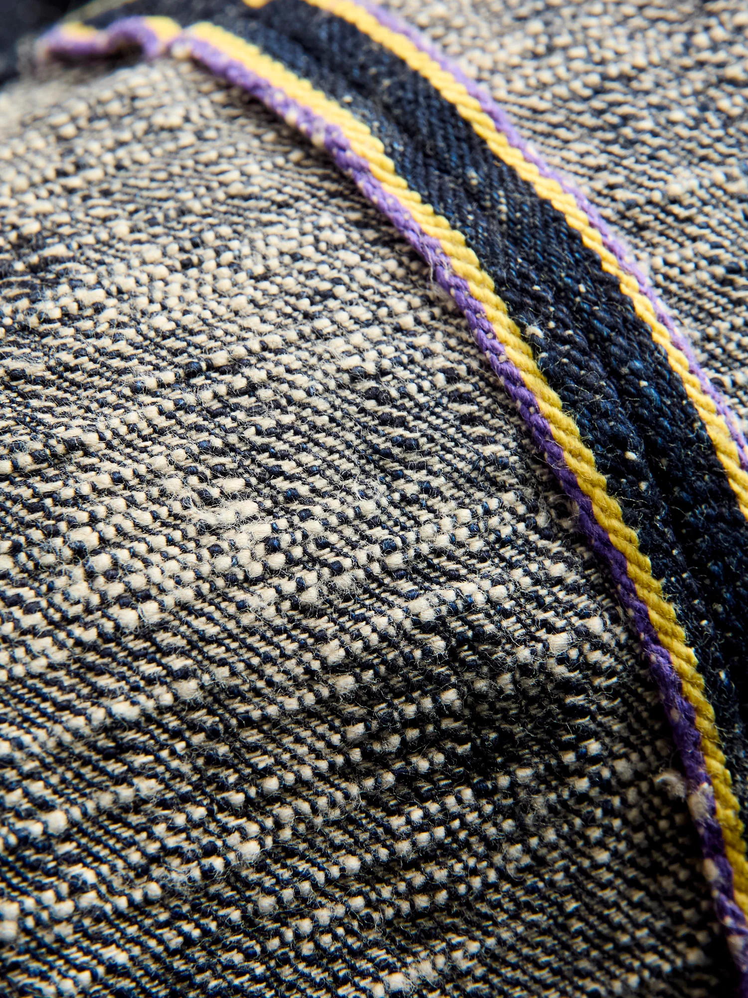 622 "Kasuri" 17oz Slub Selvedge Denim - Relaxed Tapered Fit - Image 13
