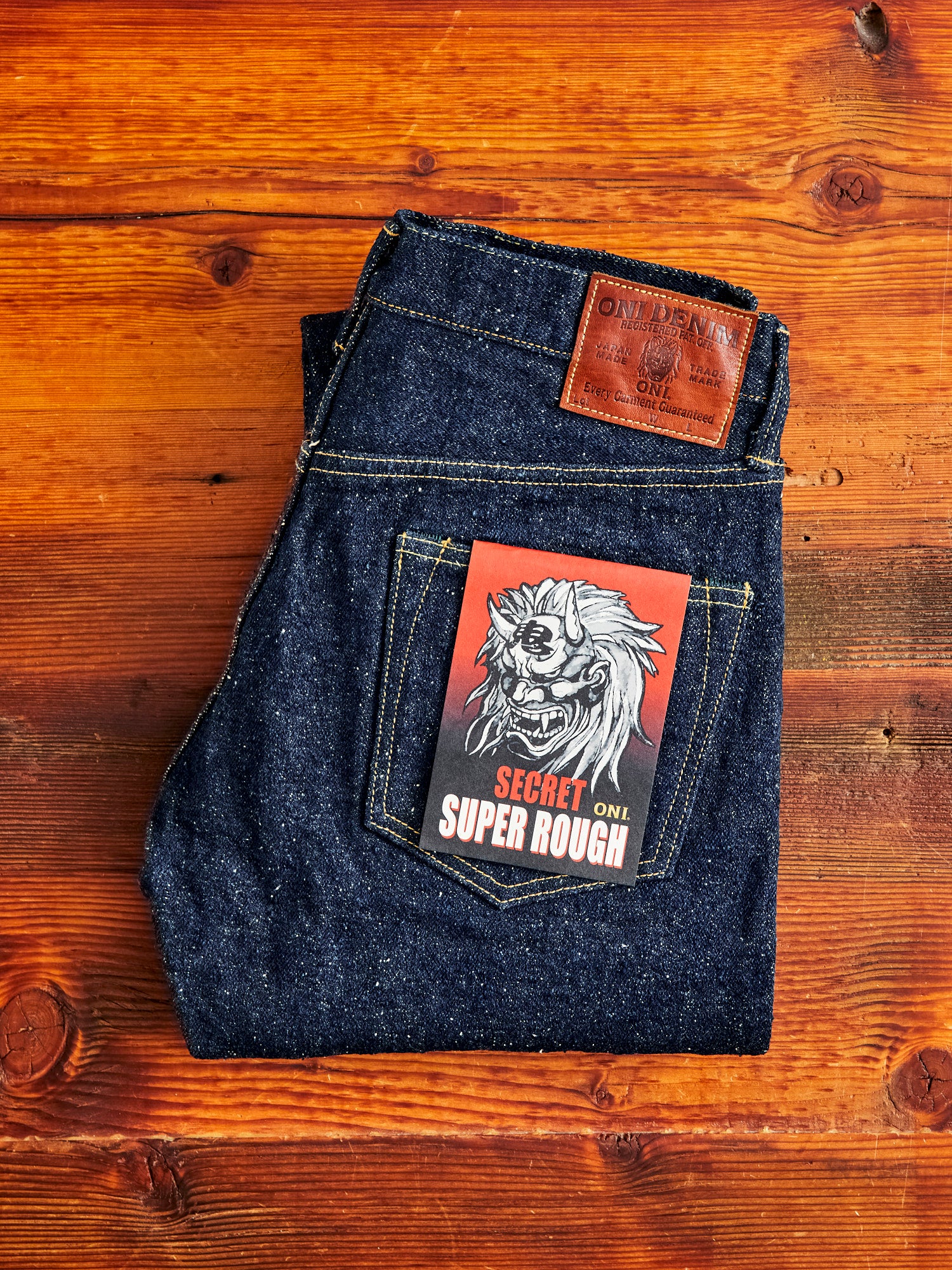 622SESR "Secret Super Rough Denim" 20oz Selvedge Denim - Relaxed Tapered Fit - Image 2