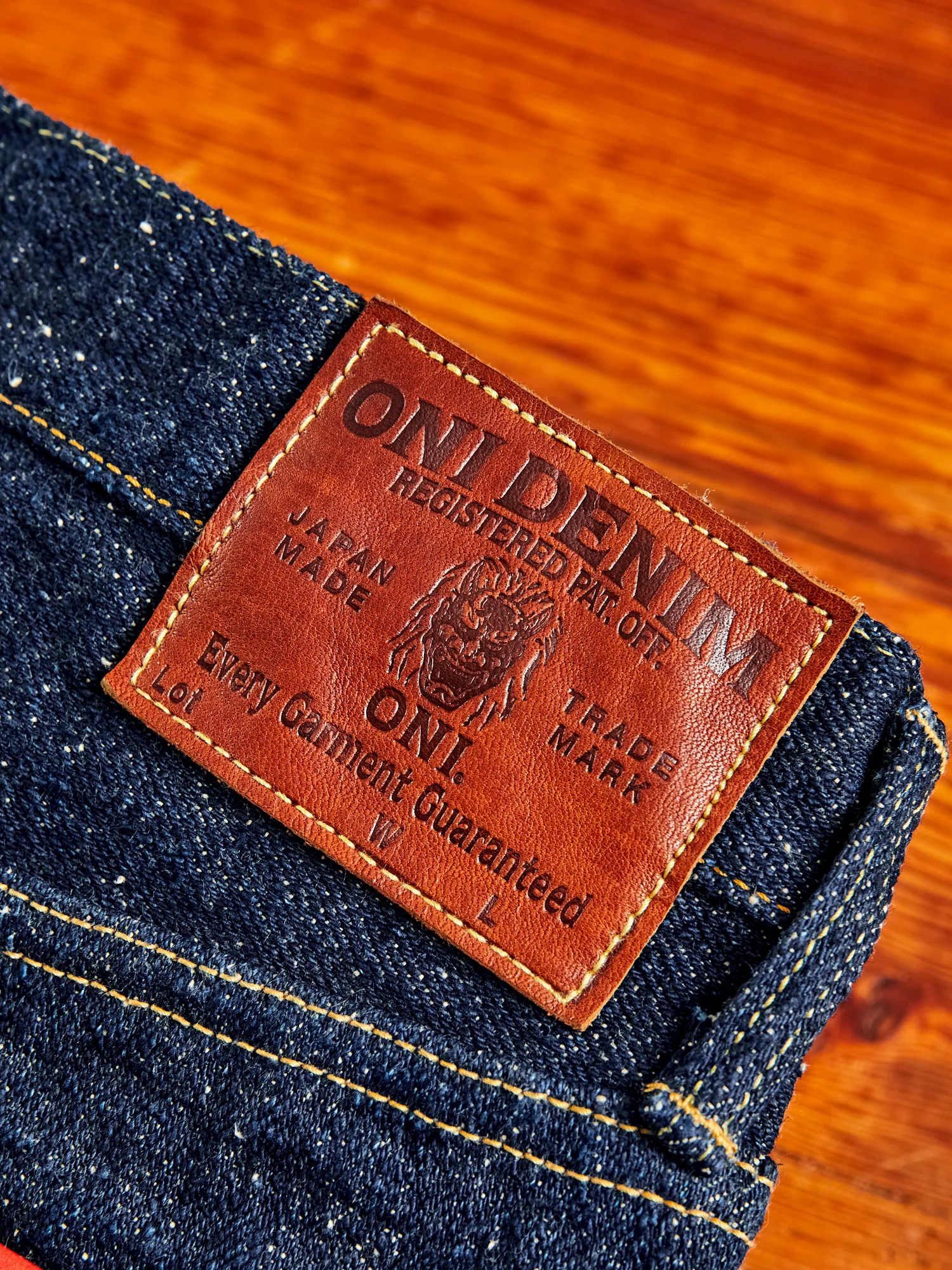 622SESR "Secret Super Rough Denim" 20oz Selvedge Denim - Relaxed Tapered Fit - Image 3