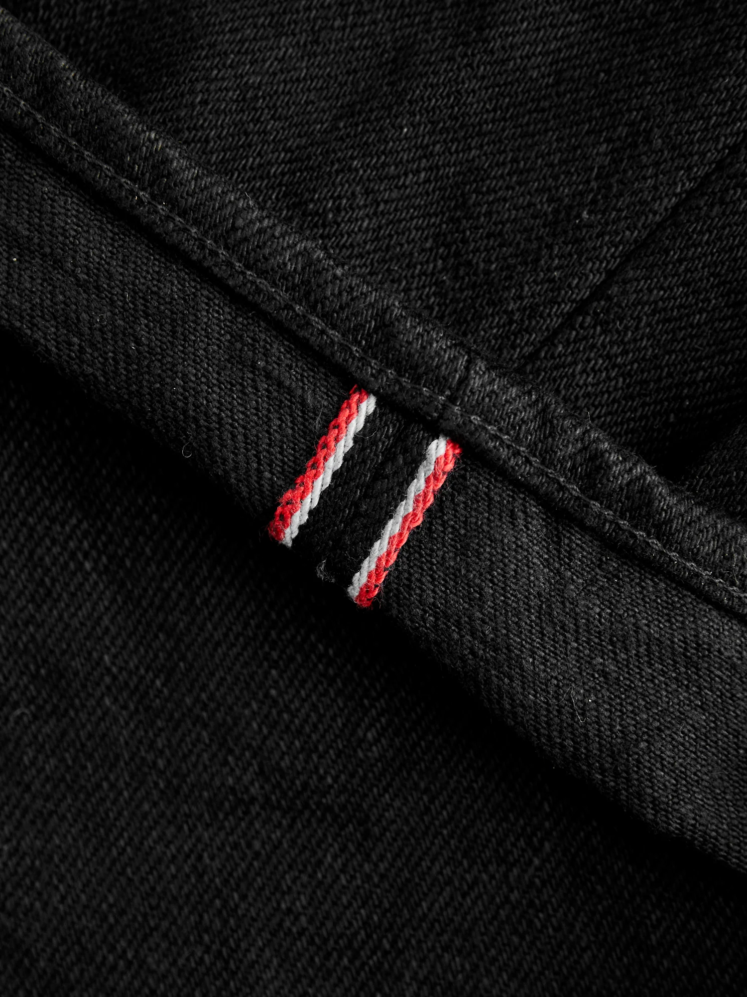 622ZR-BK "Secret Black" 20oz Selvedge Denim - Relaxed Tapered Fit - Image 4