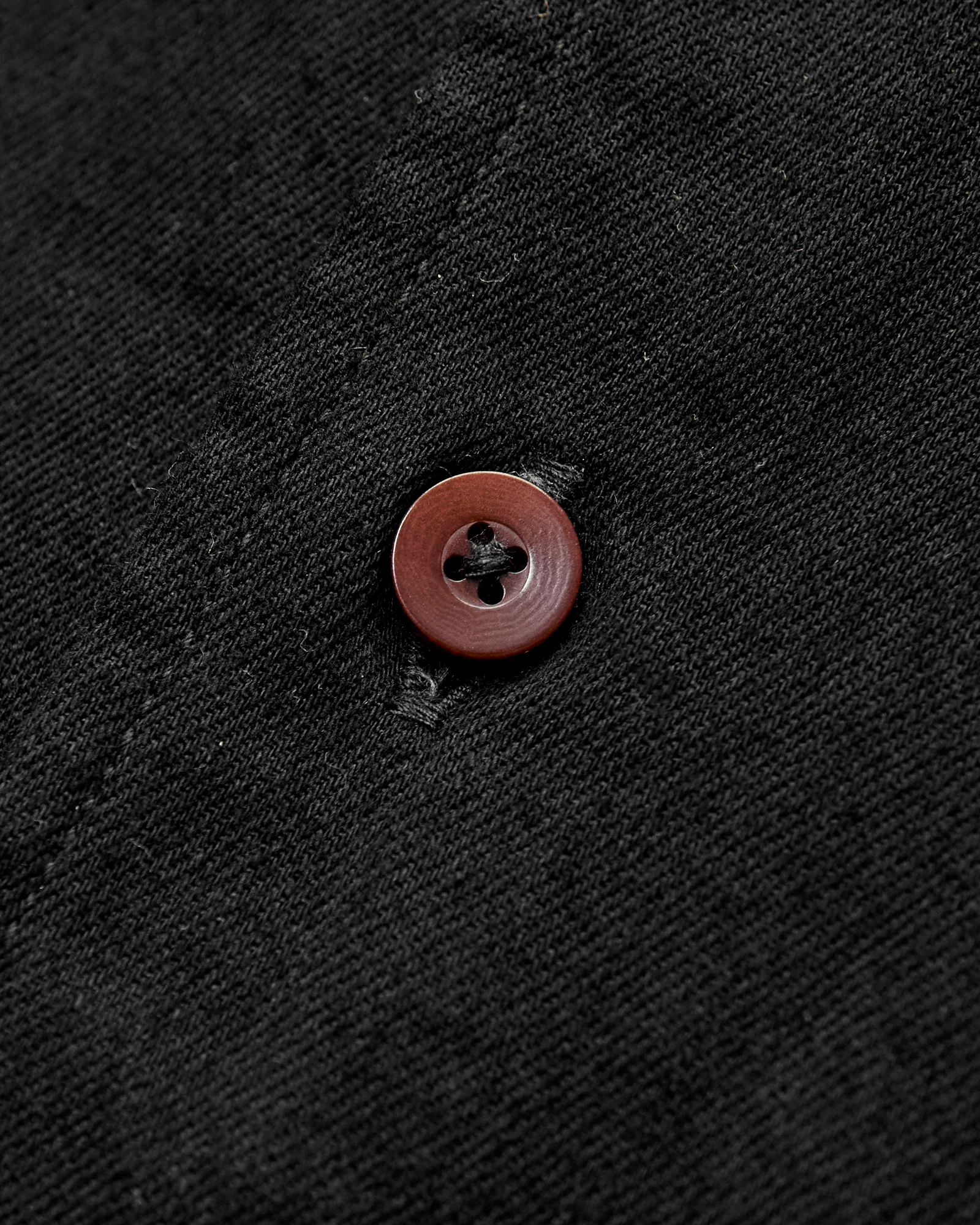 6oz Twill Workshirt in Black - Image 5