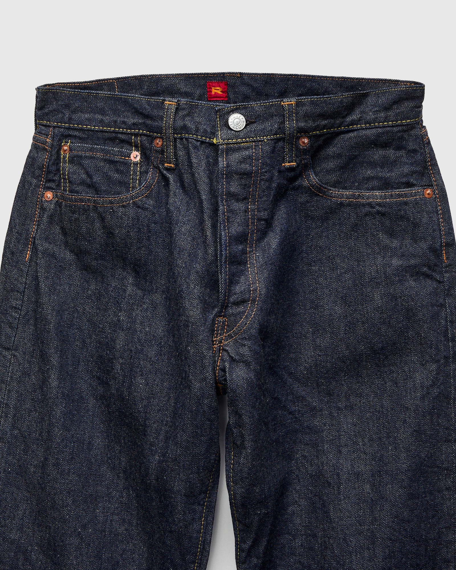 711 "XX Model" 13.5oz Rinsed Selvedge Denim - Regular Straight Fit - Image 5