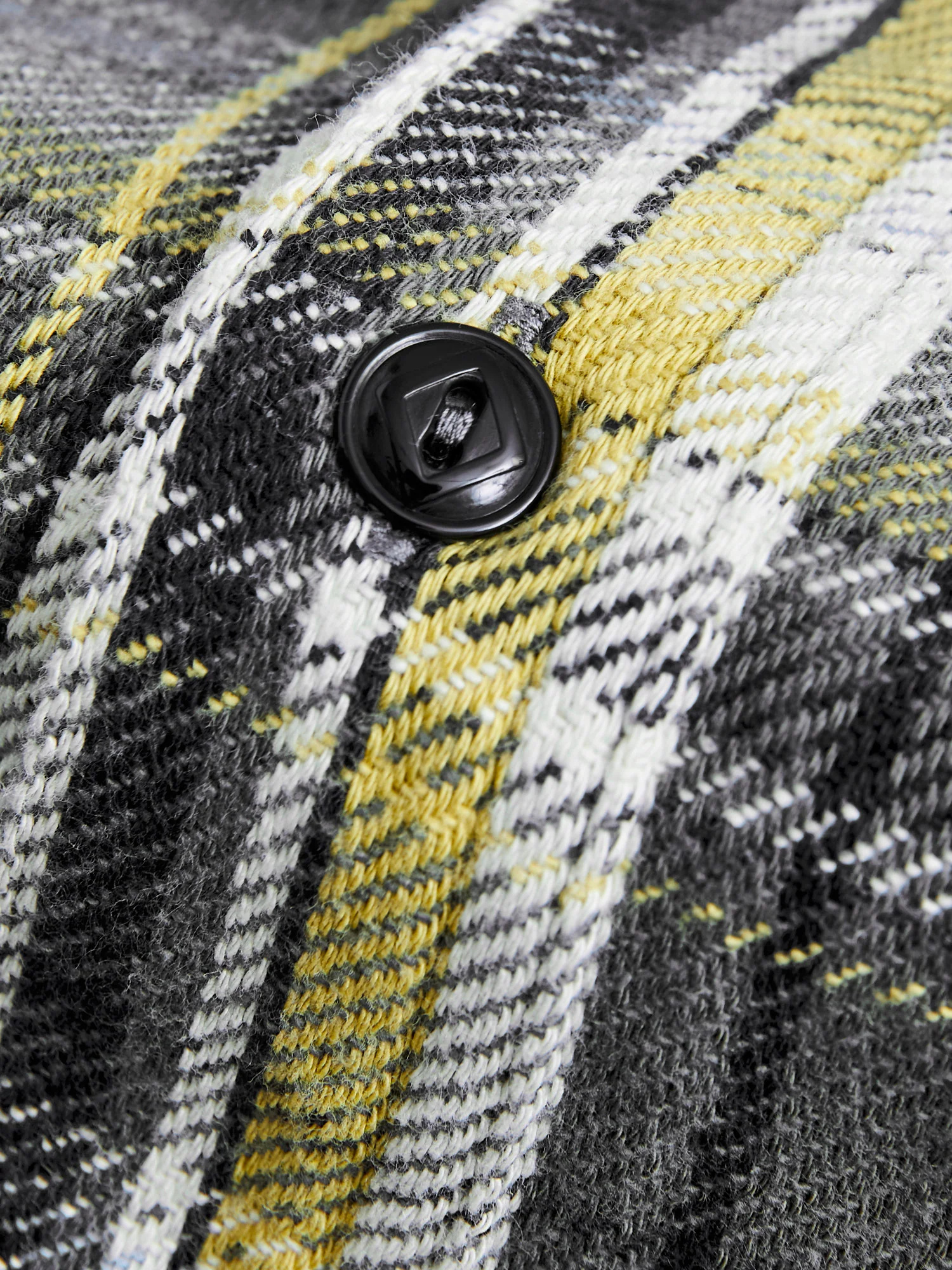 750WS Heavy Flannel Shirt in Grey - Image 7