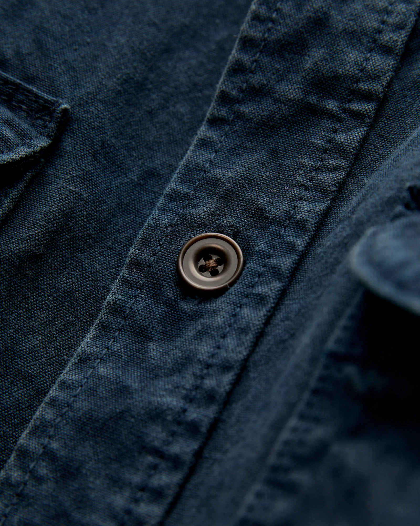 8oz Canvas Flap Workshirt in Logwood - Image 6