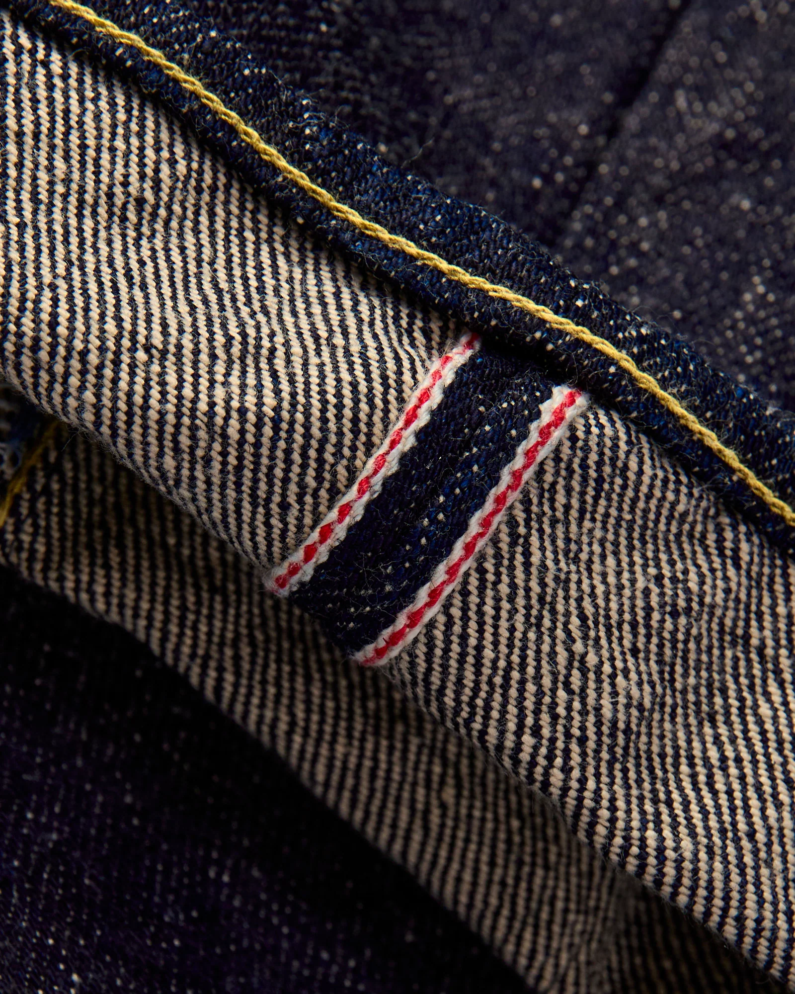 902-DIZR "Dark Indigo Secret Denim" 20oz Selvedge Denim - High Tapered Fit - Image 6