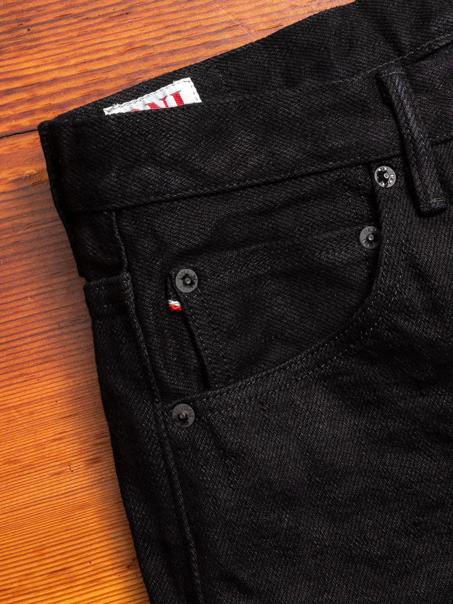 902AIZ "Aizumi x Black Secret" 20oz Selvedge Denim - High Tapered Fit - Image 5