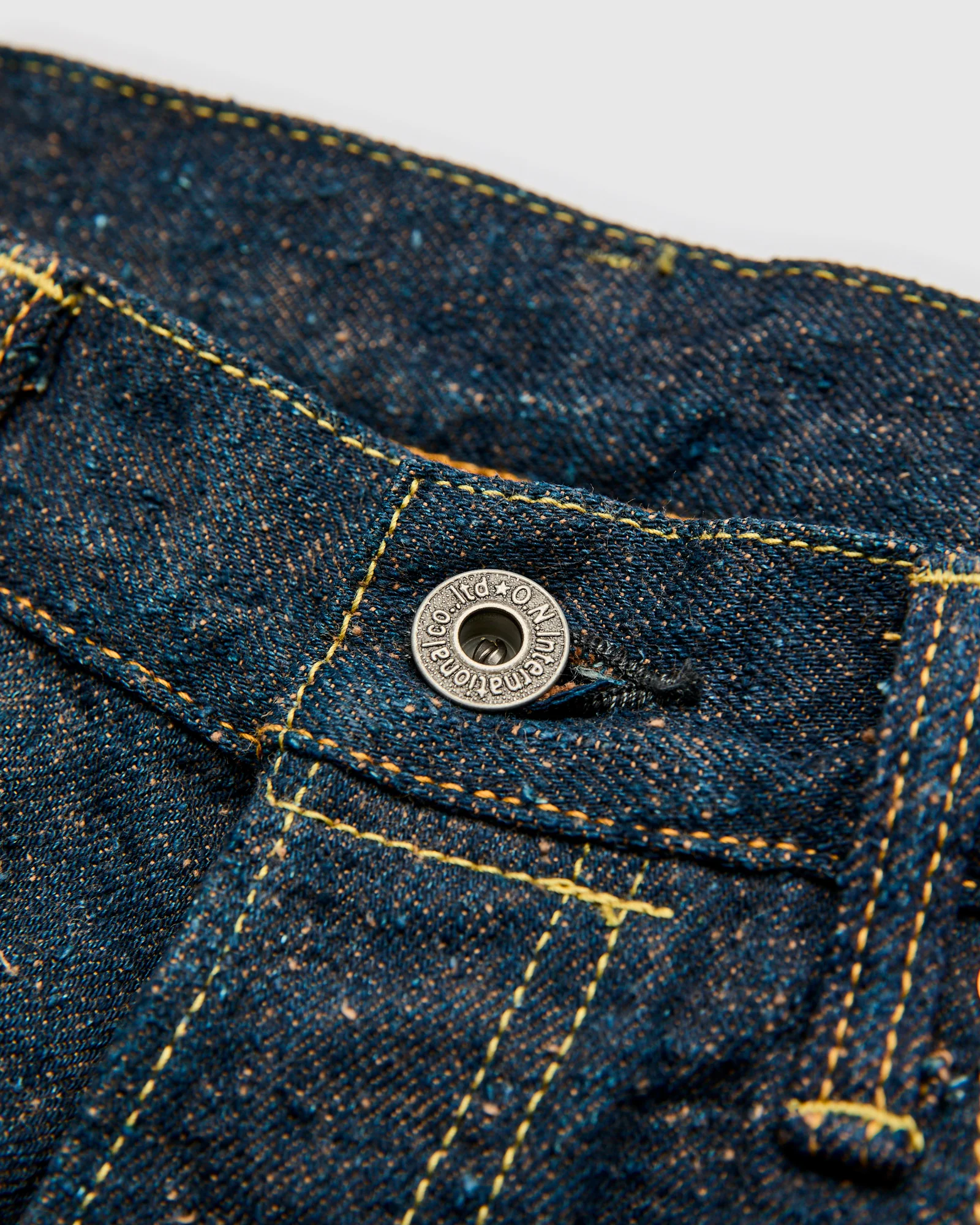 902CCD-MOCA "Crushed Concrete Mocha" 15oz Selvedge Denim - High Tapered Fit - Image 6