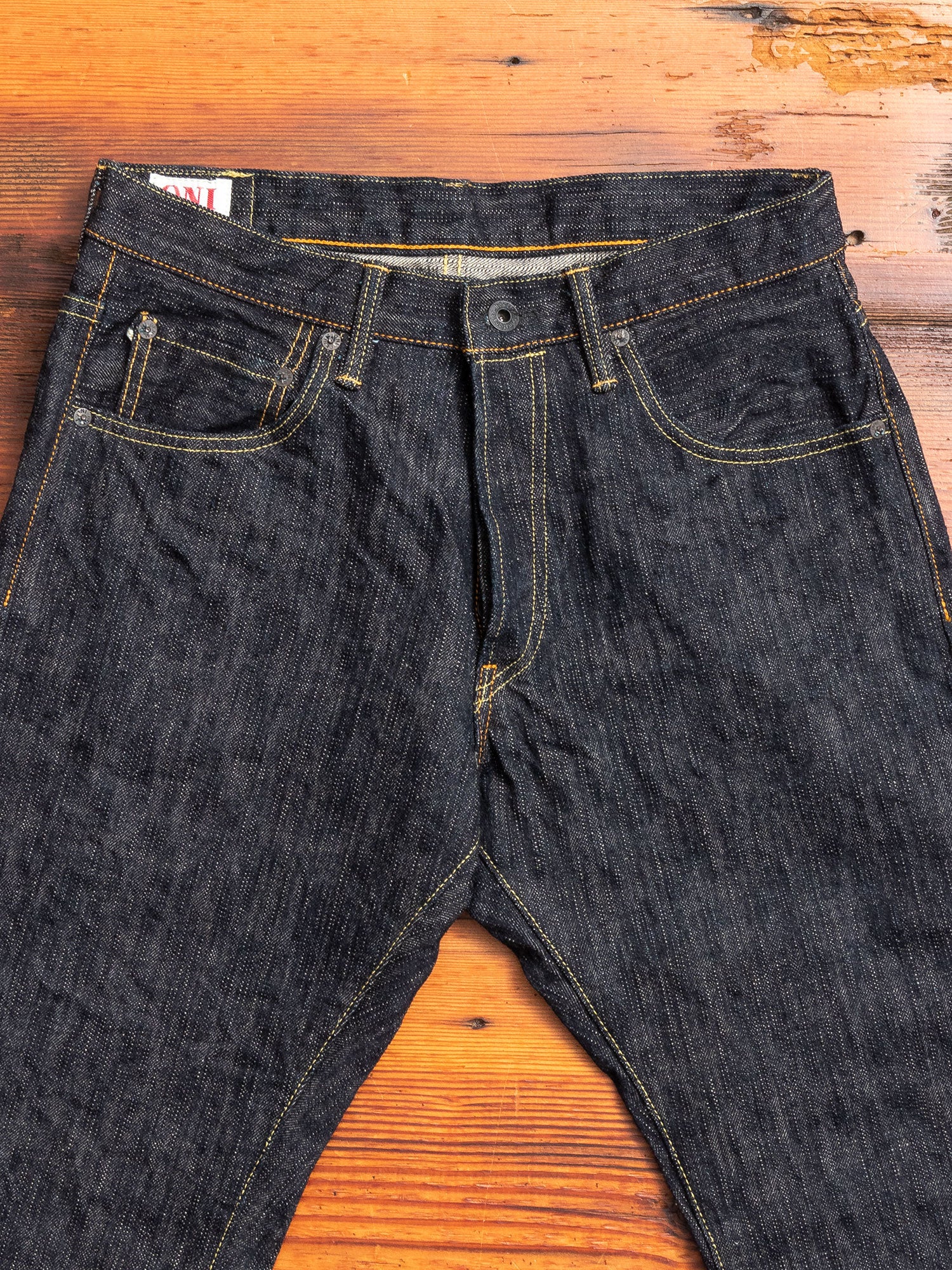 902GC-KHN "Kihannen" 16oz Selvedge Denim - High Tapered Fit - Image 4