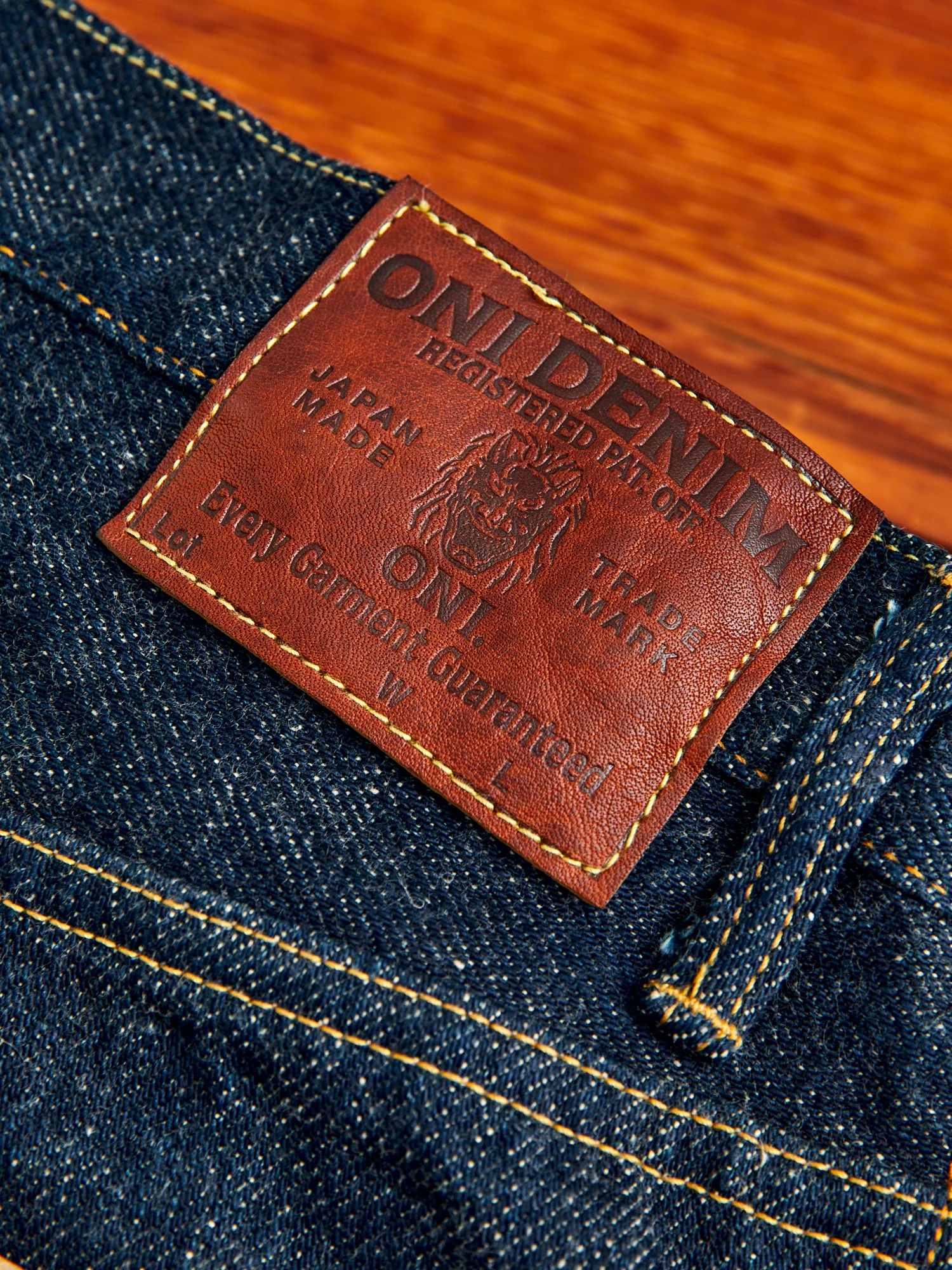 902ZR-KABEG "Secret Kabuki" 20oz Selvedge Denim - High Tapered Fit - Image 3