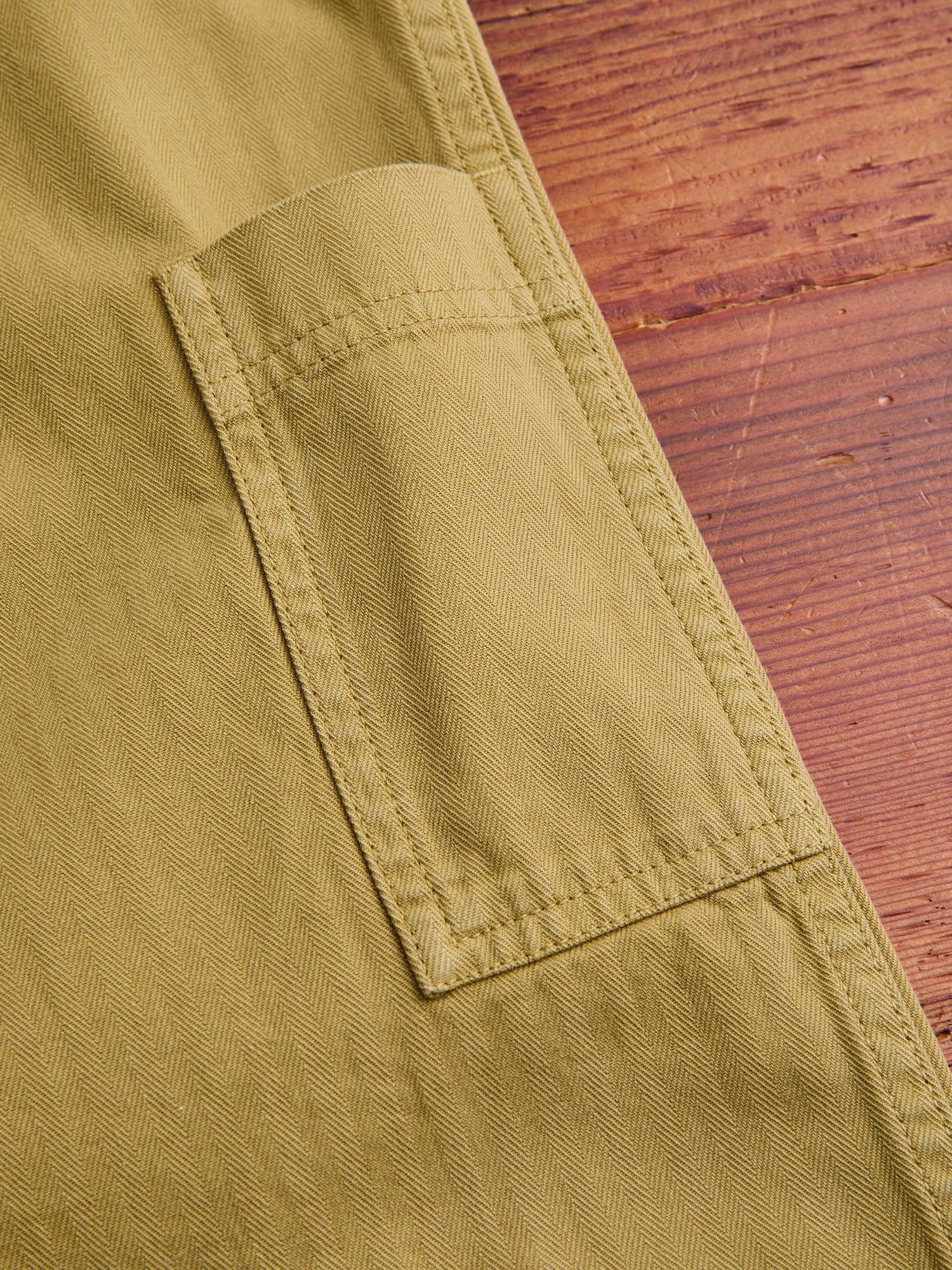 Aberlour Herringbone Pants in American Tan - Image 11
