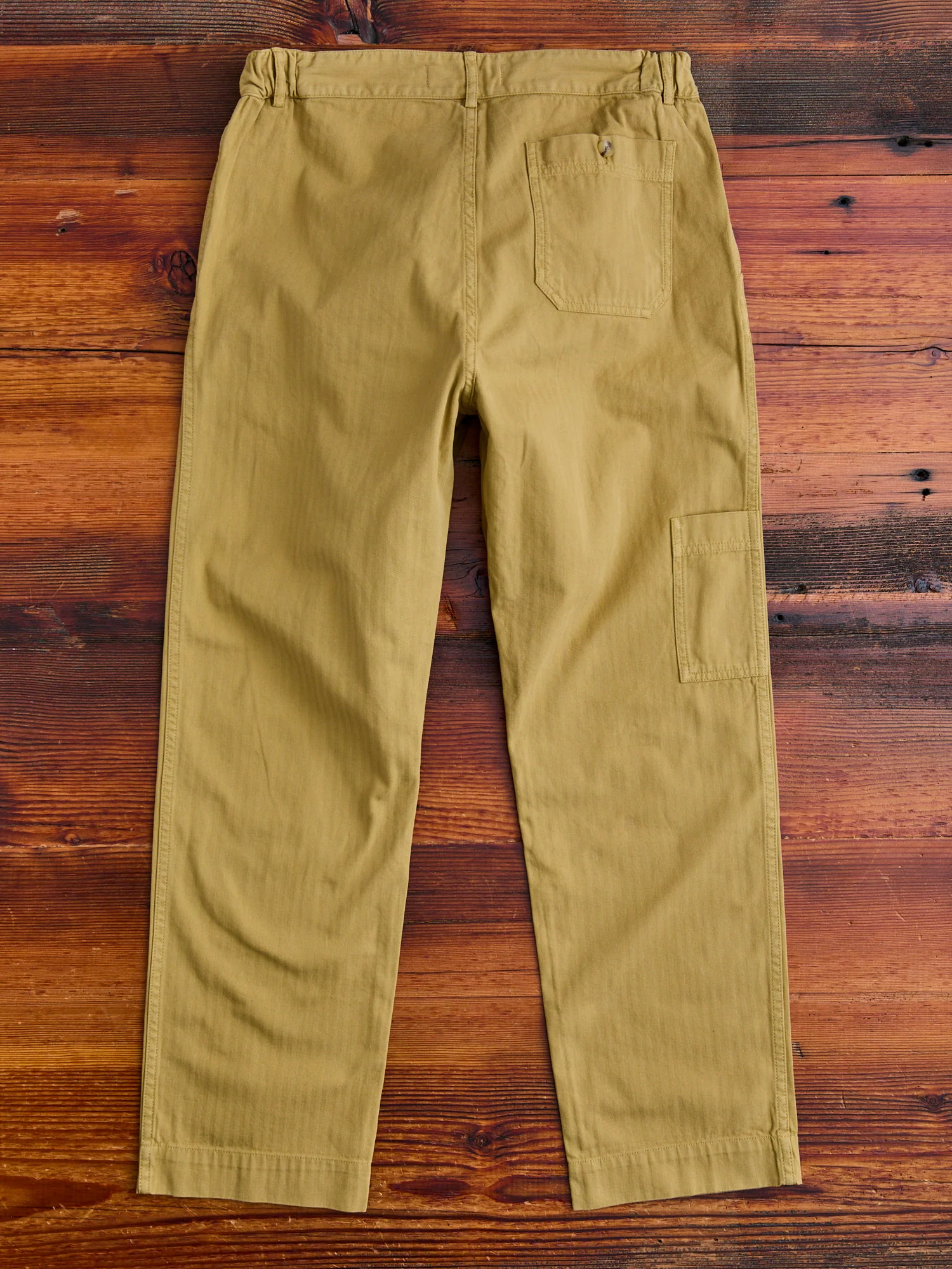 Aberlour Herringbone Pants in American Tan - Image 12