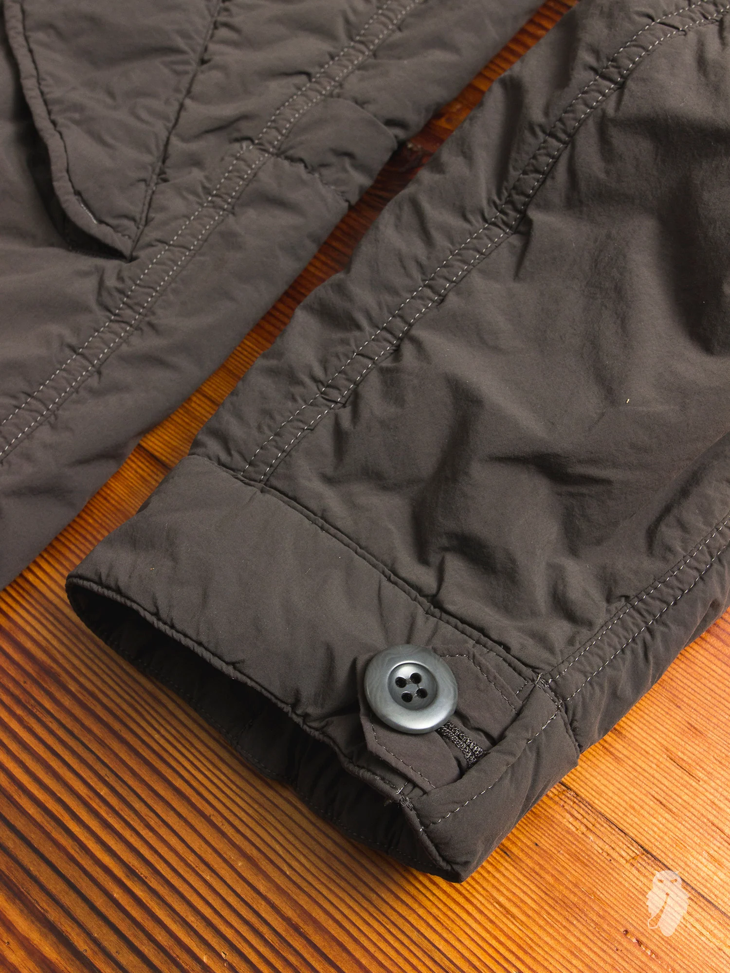 Taffeta M-65 Mods Coat in Khaki Grey - Image 8