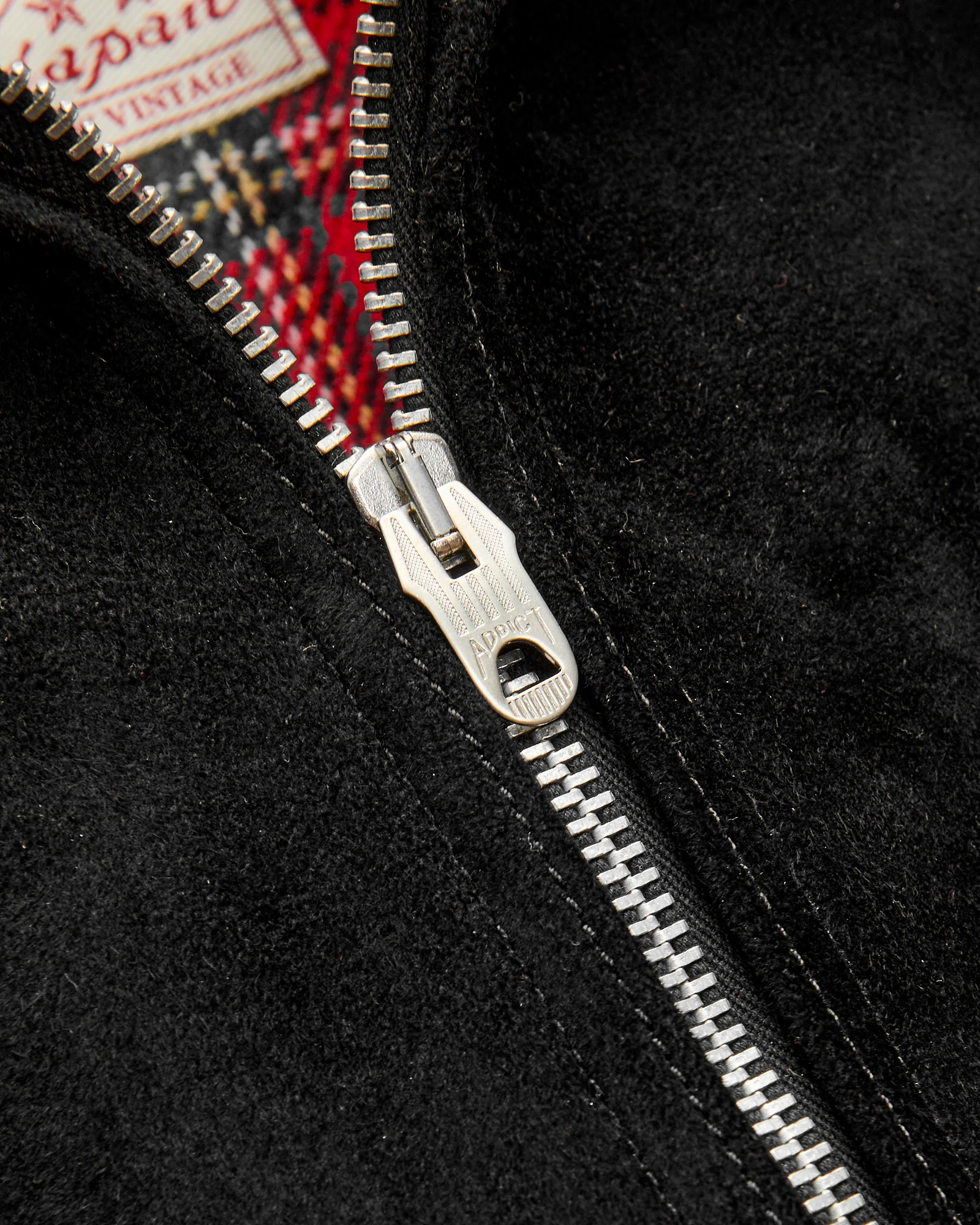 AD-00 Deer Suede Husky Jacket in Black - Image 8