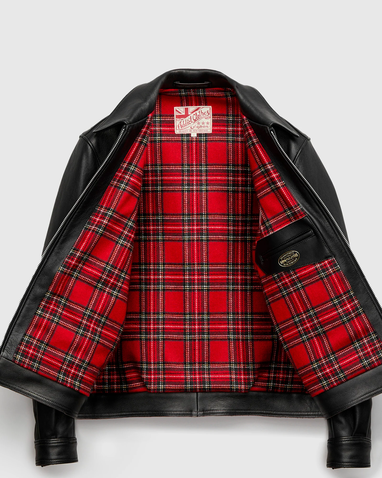 AD-00 Sheepskin Husky Jacket in Black Teacore - Image 3