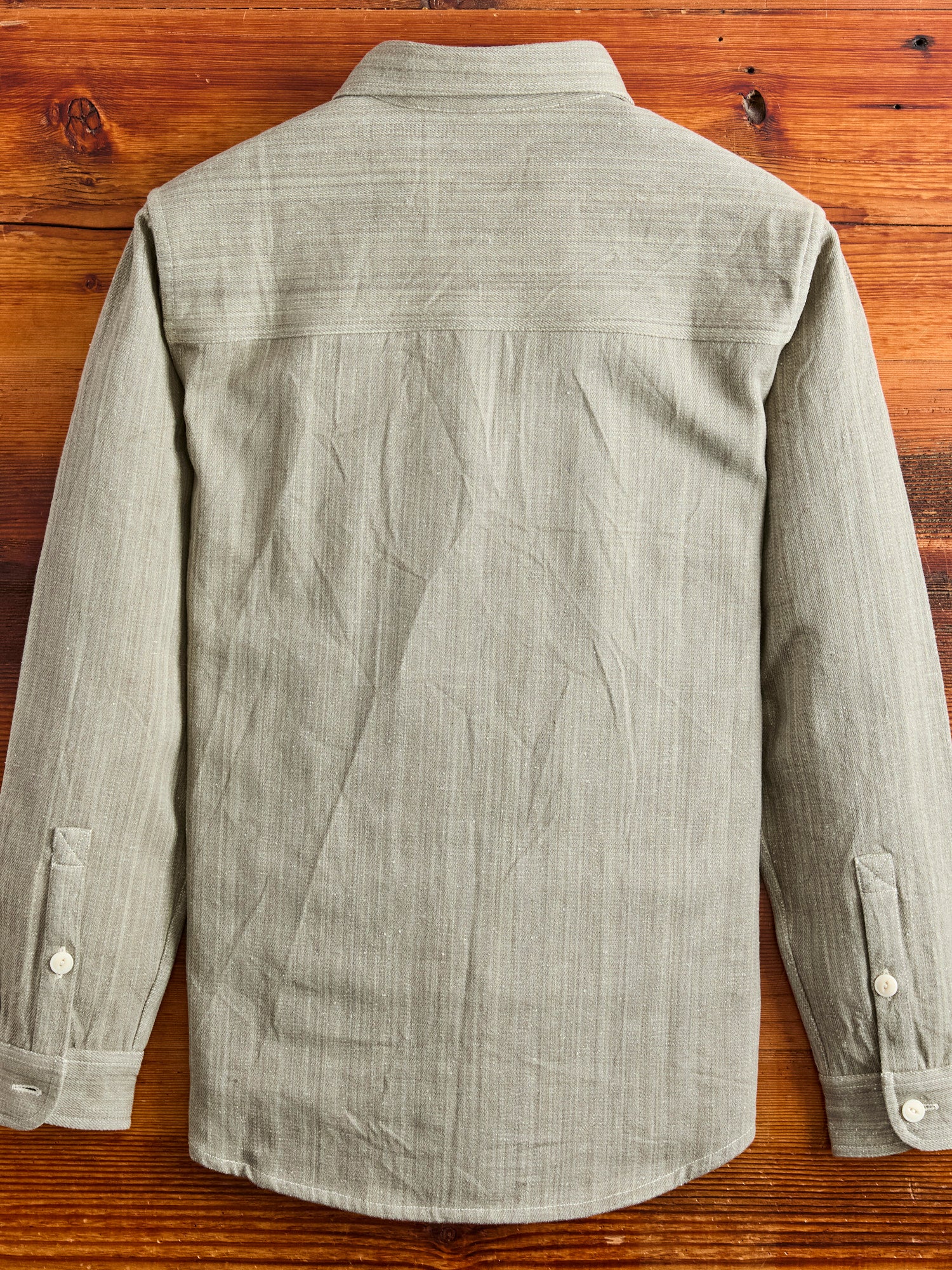 Ames Workshirt in Iron Grey Denim - Image 3