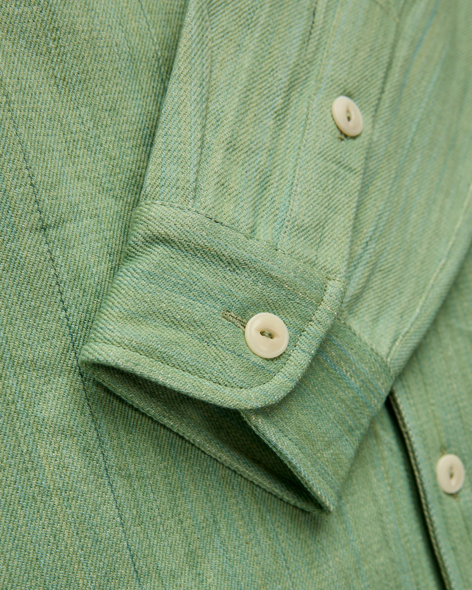 Ames Workshirt in Seafoam Denim - Image 6