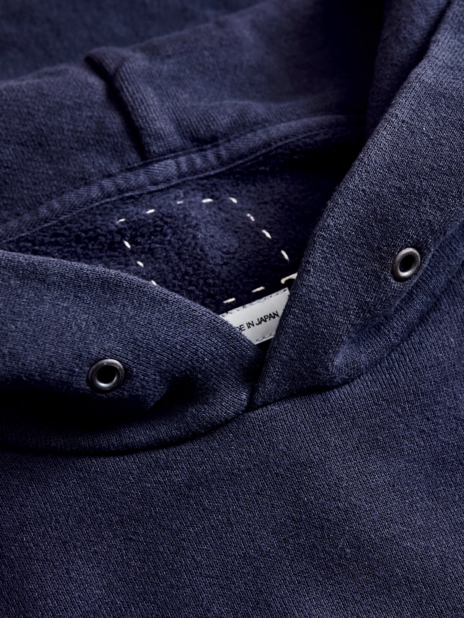 Amplus SB Pullover Hoodie (Uneven Dye) in Navy - Image 6