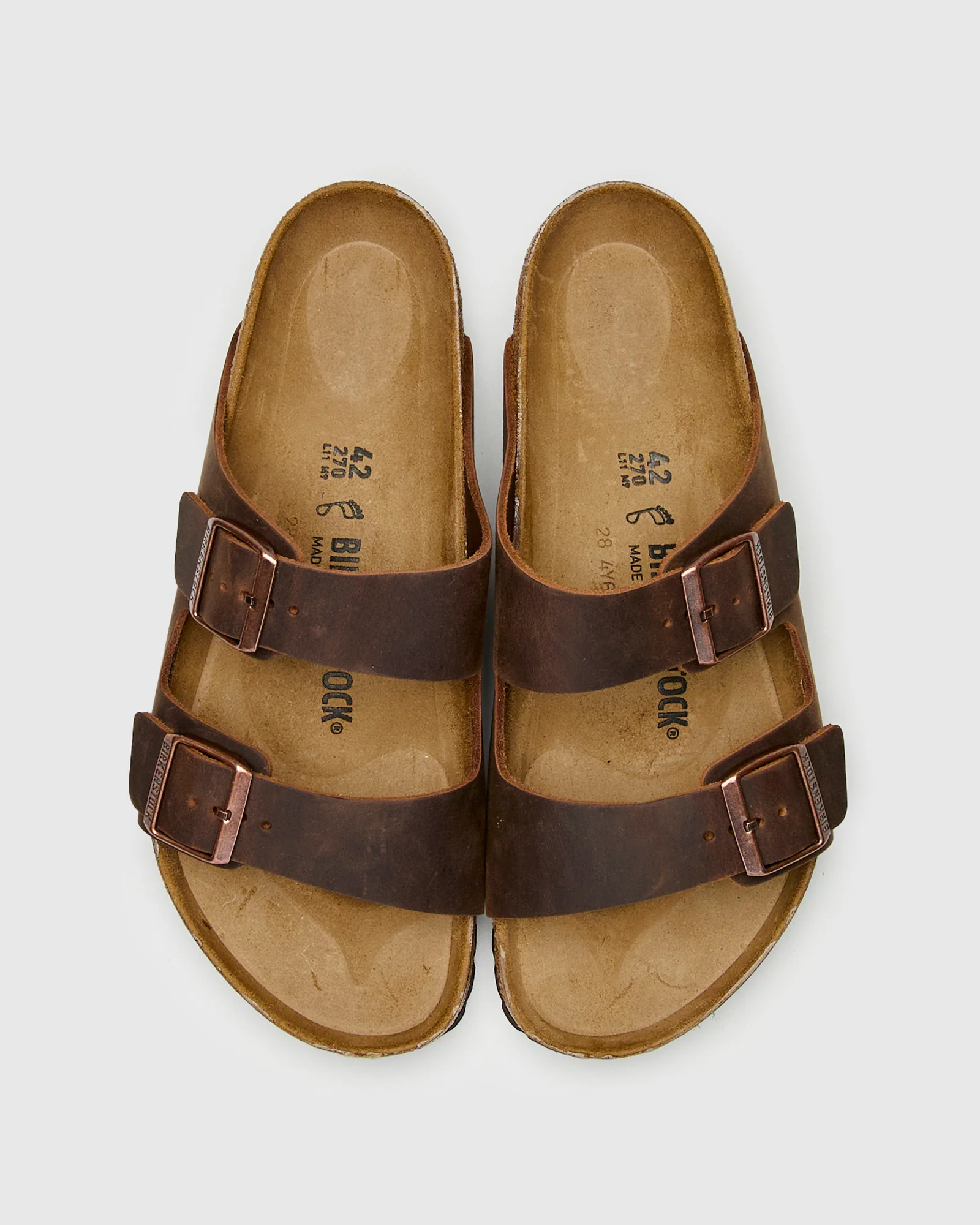 Arizona Sandal in Habana Oiled Leather - Image 6