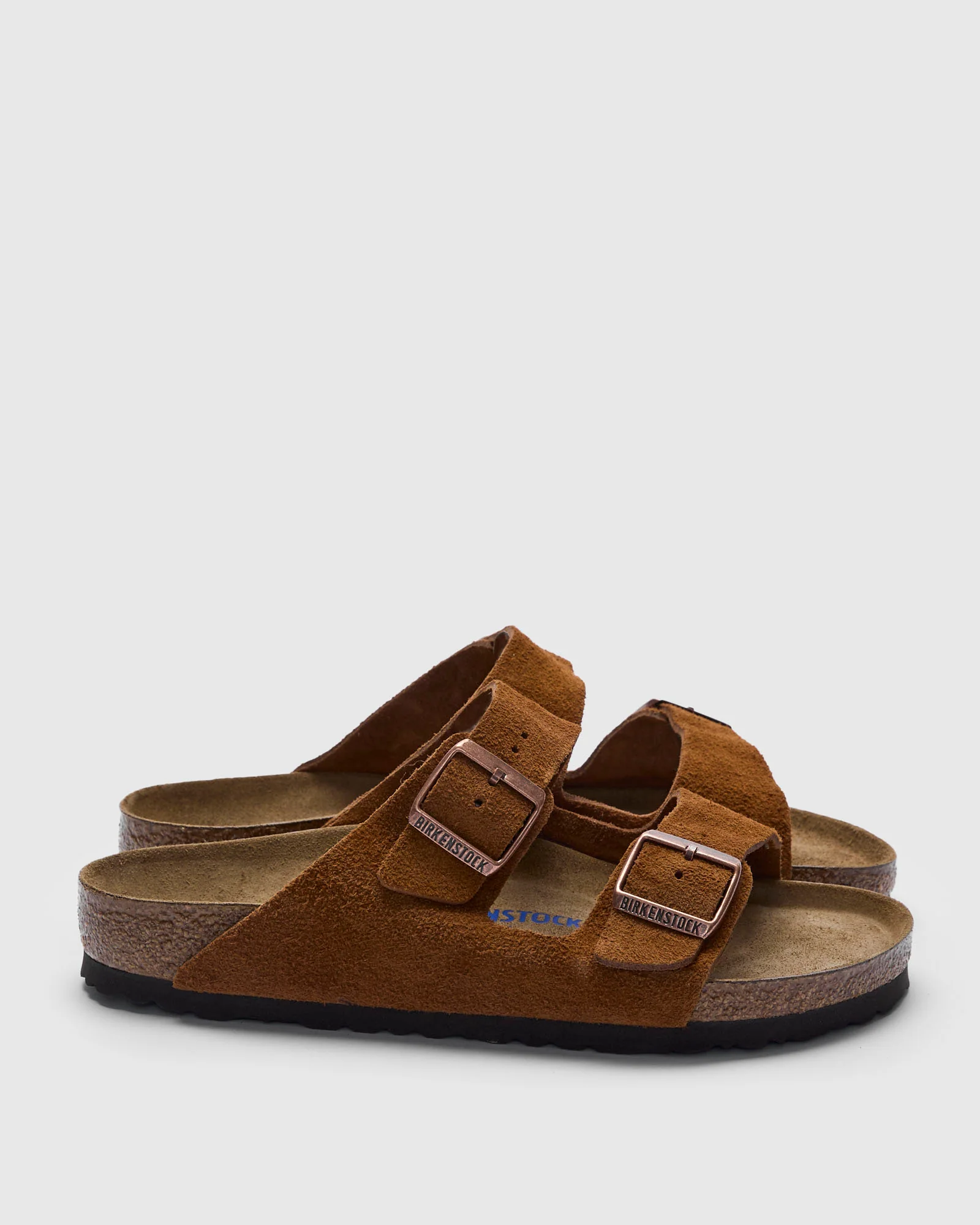 Arizona Sandal in Suede Mink SFB - Image 3