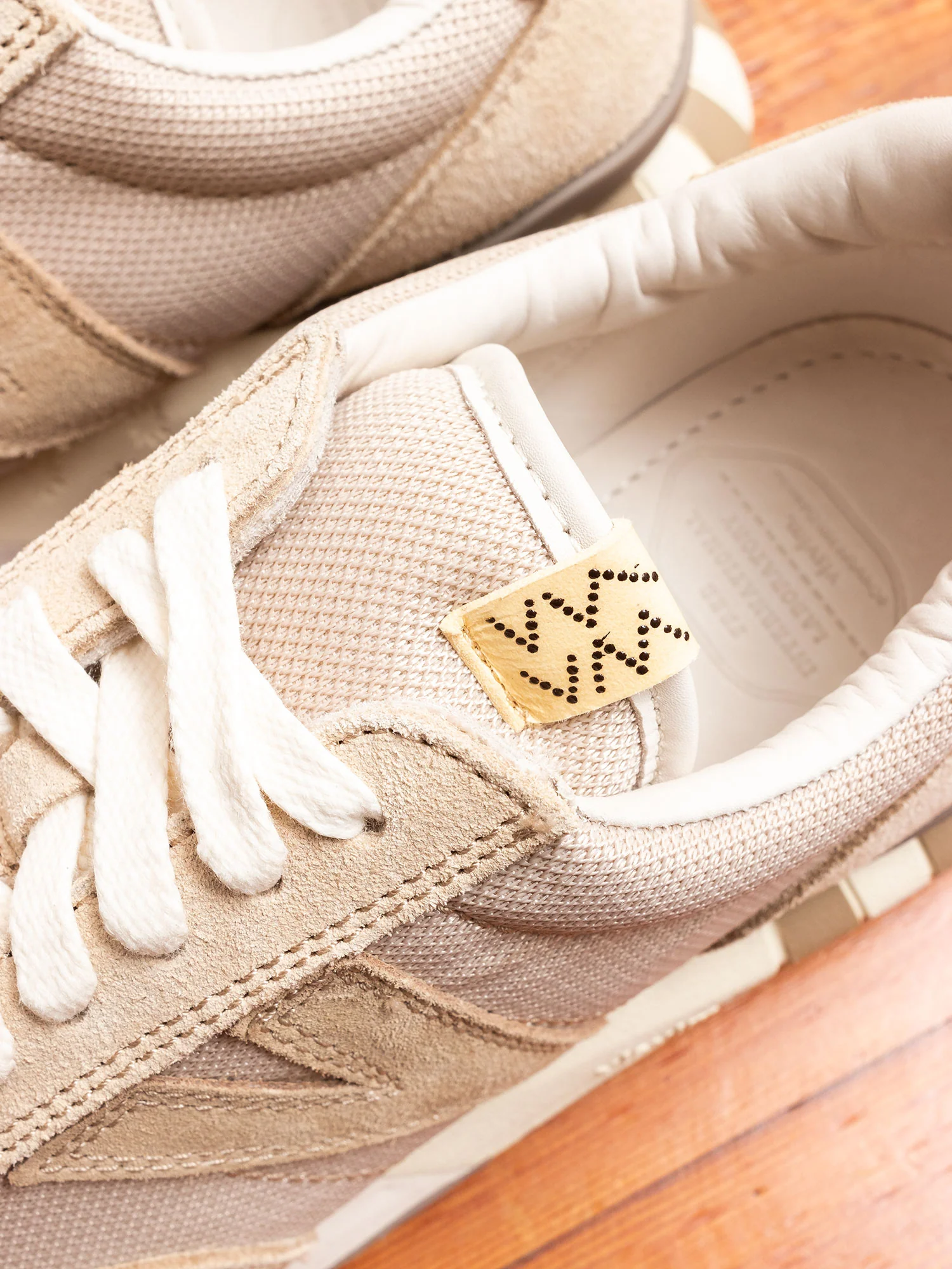 Attica Trainers in Beige - Image 4