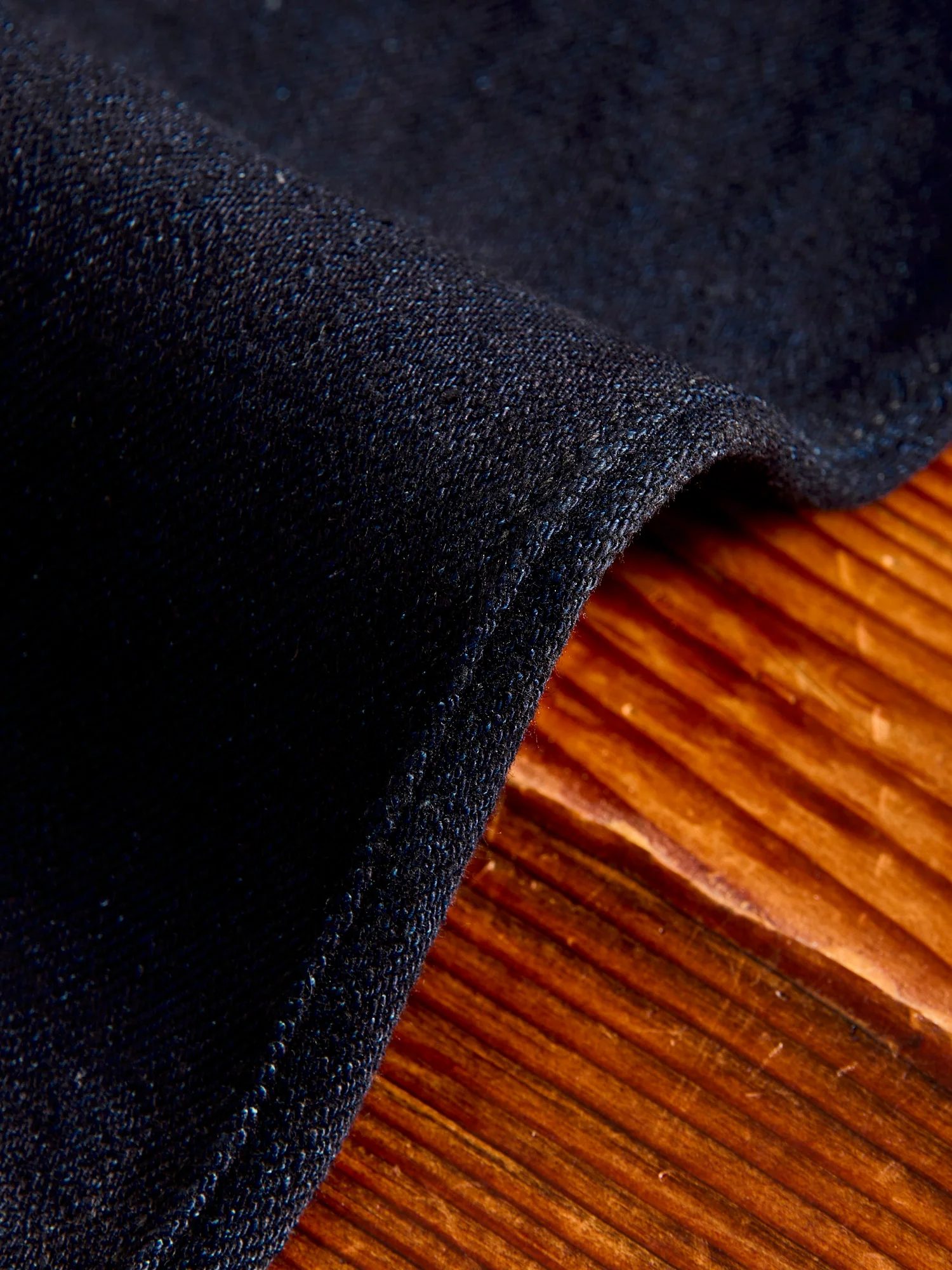 B1101SRB "Super Rough" Indigo/Black 15.5oz Selvedge Denim - Classic Straight Fit - Image 11