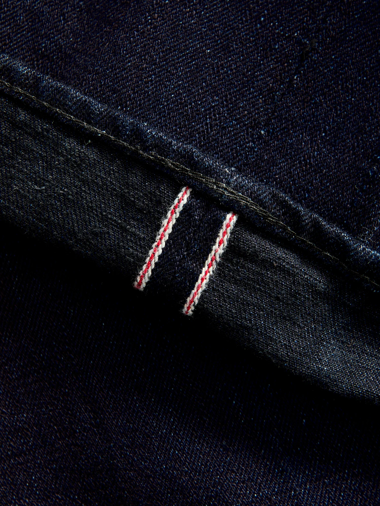 B1101SRB "Super Rough" Indigo/Black 15.5oz Selvedge Denim - Classic Straight Fit - Image 12