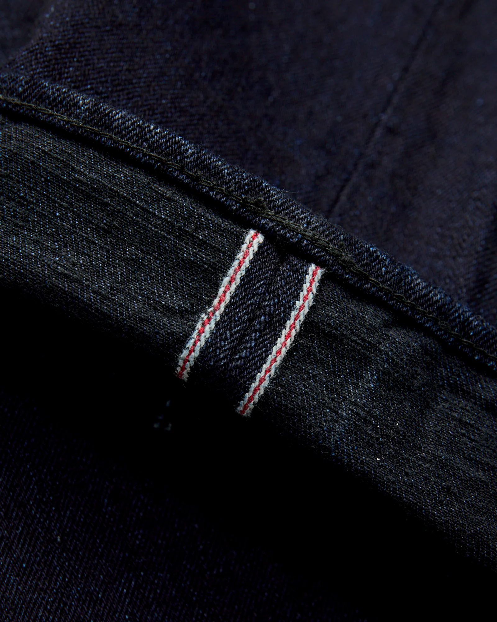 B1108SRB "Super Rough" 15.5oz Indigo/Black Selvedge Denim - Slim Straight Fit - Image 8