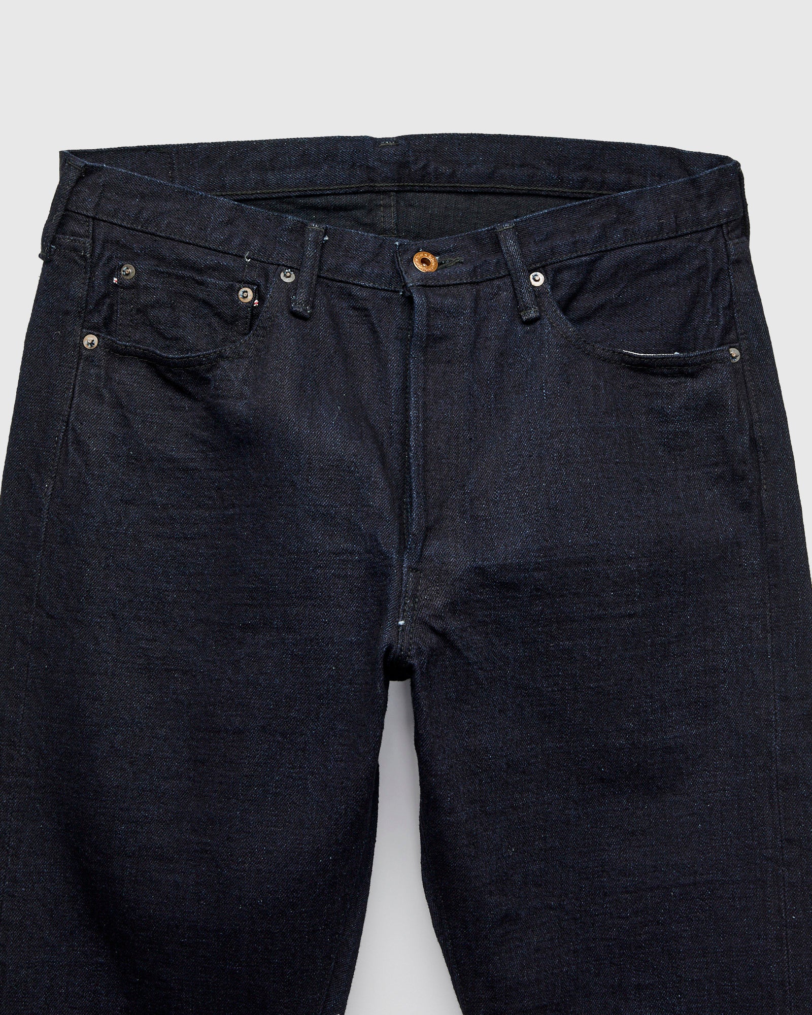 B1110SRB "Super Rough" Indigo/Black 15.5oz Selvedge Denim - Tapered Fit - Image 5