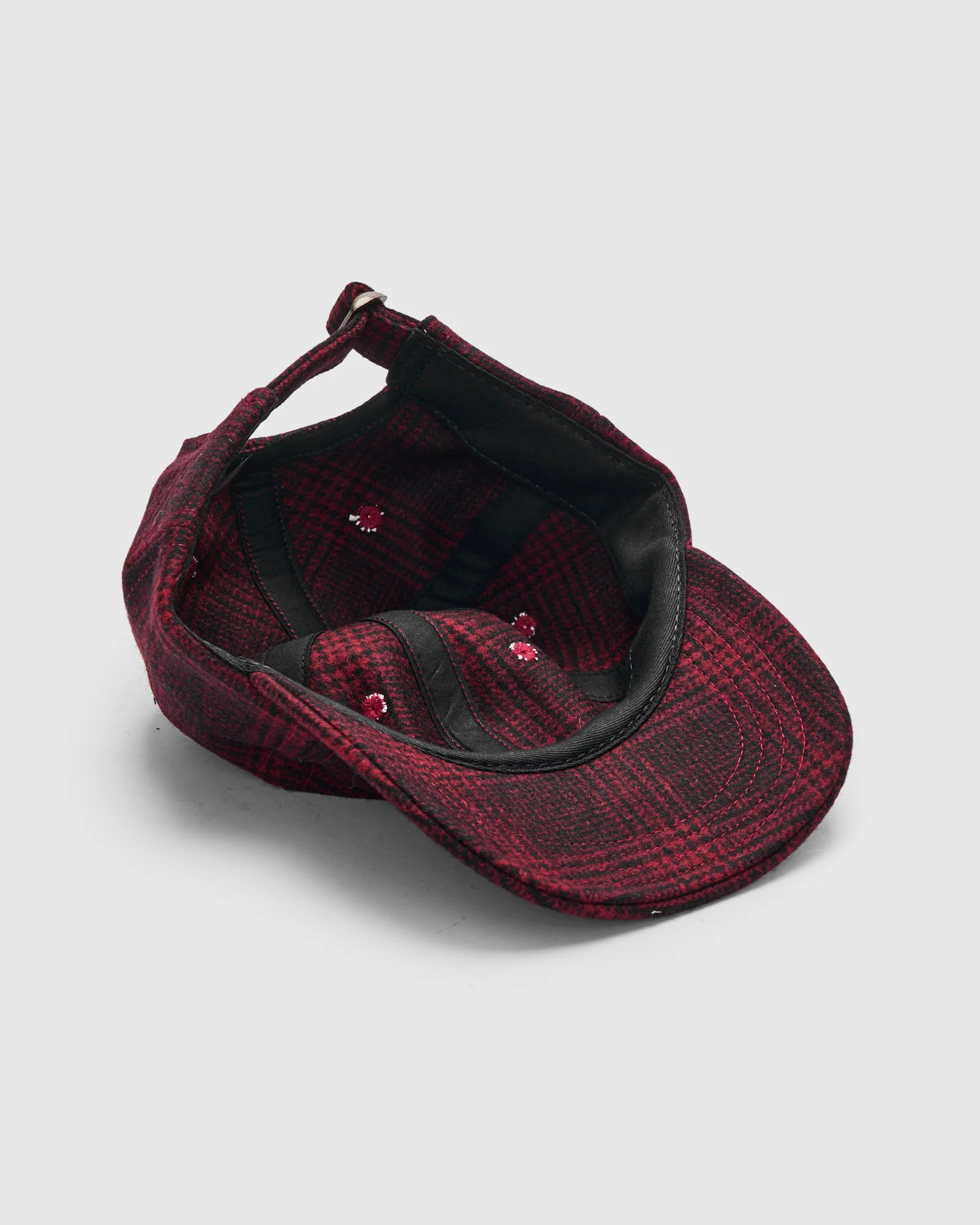 Baseball Hat in Canyon Plaid Wool - Image 4